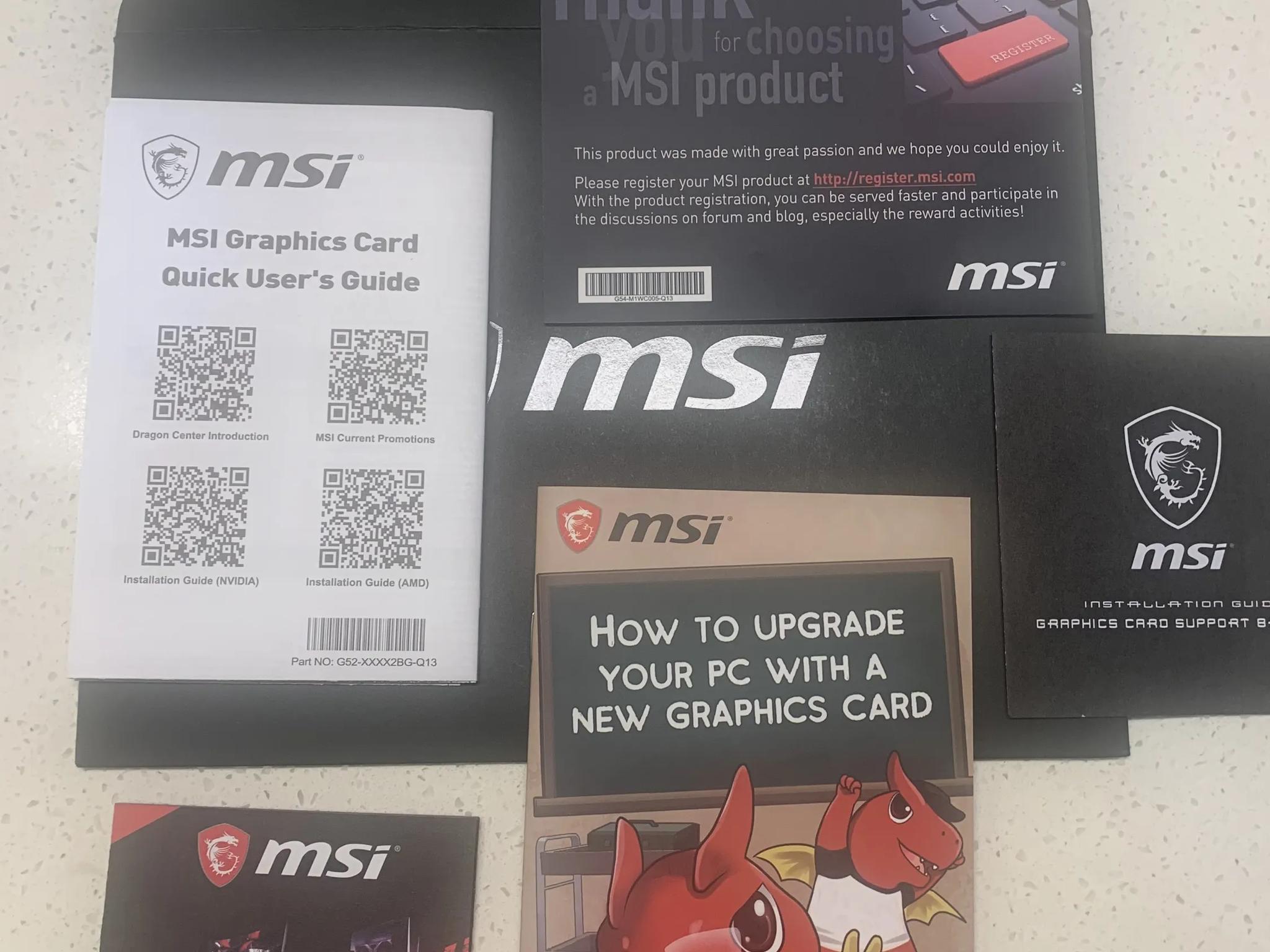 MSI GeForce RTX 3070 GAMING X Trio (W/ Original Accessories) 8GB GDDR6 Graphics Card