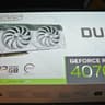 Asus DUAL OC GeForce RTX 4070 12GB GDDR6X Graphics Card White GPU