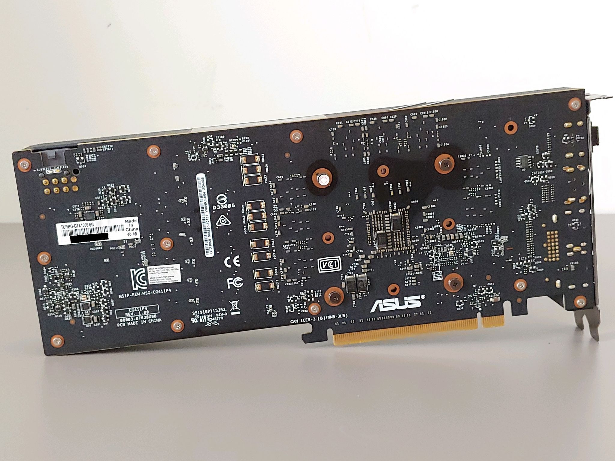 ASUS GTX 1060 6GB – Tested, Clean, Anti-Static Bag Included