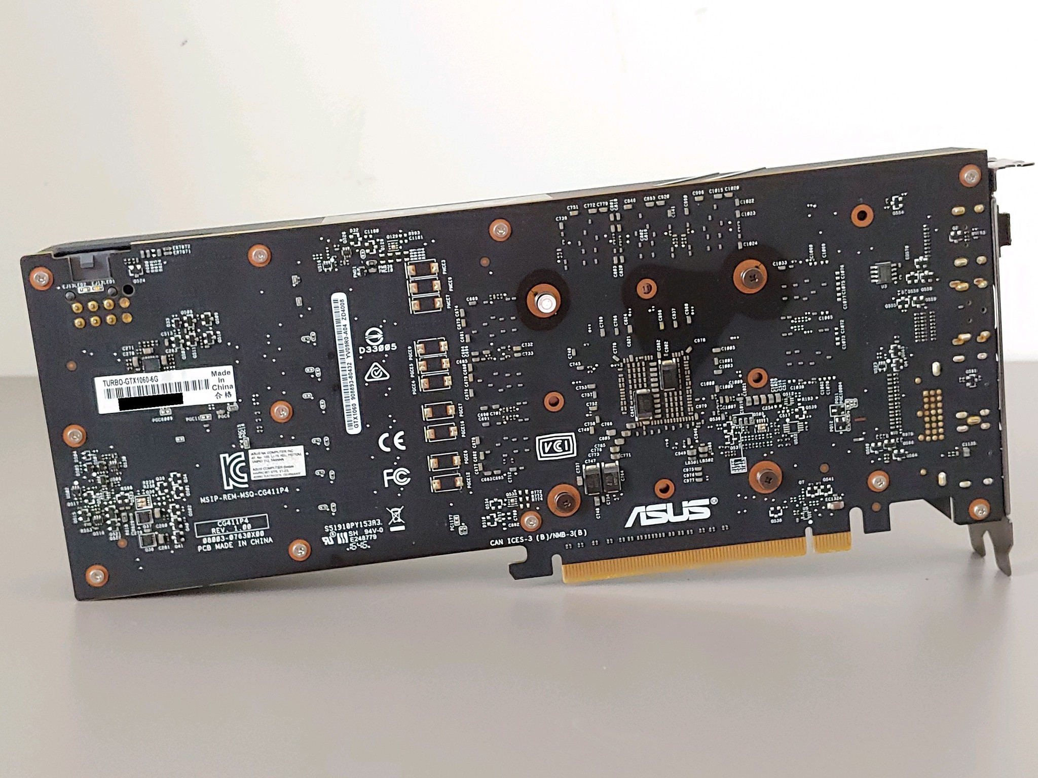 ASUS GTX 1060 6GB – Tested, Clean, Anti-Static Bag Included