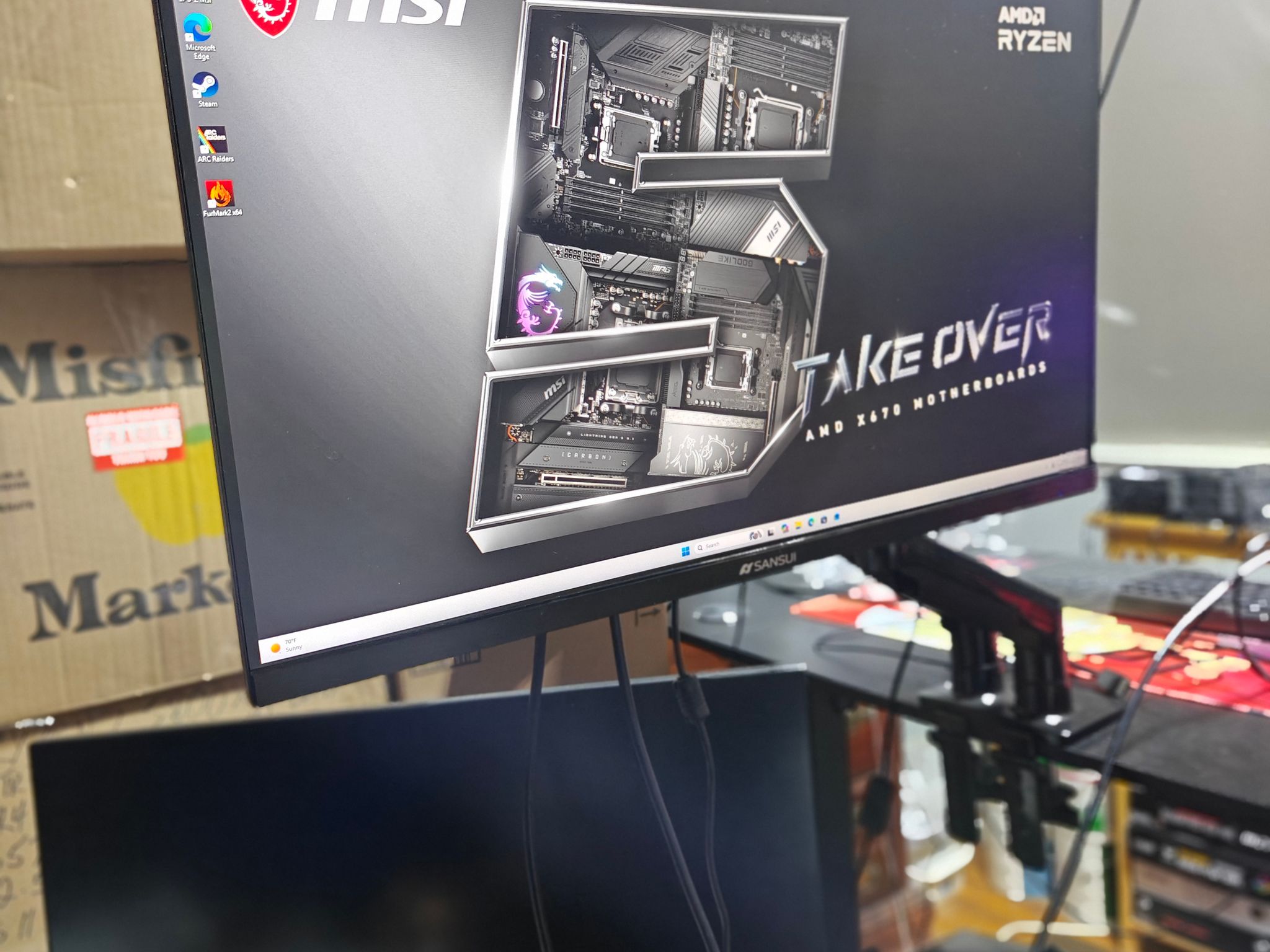 1080P/1440P GAMING PC|AMD RYZEN 7 3700X|INTEL ARC A750 8GB|16GB DDR4 3600|512GB NVME SSD|WINDOWS 11