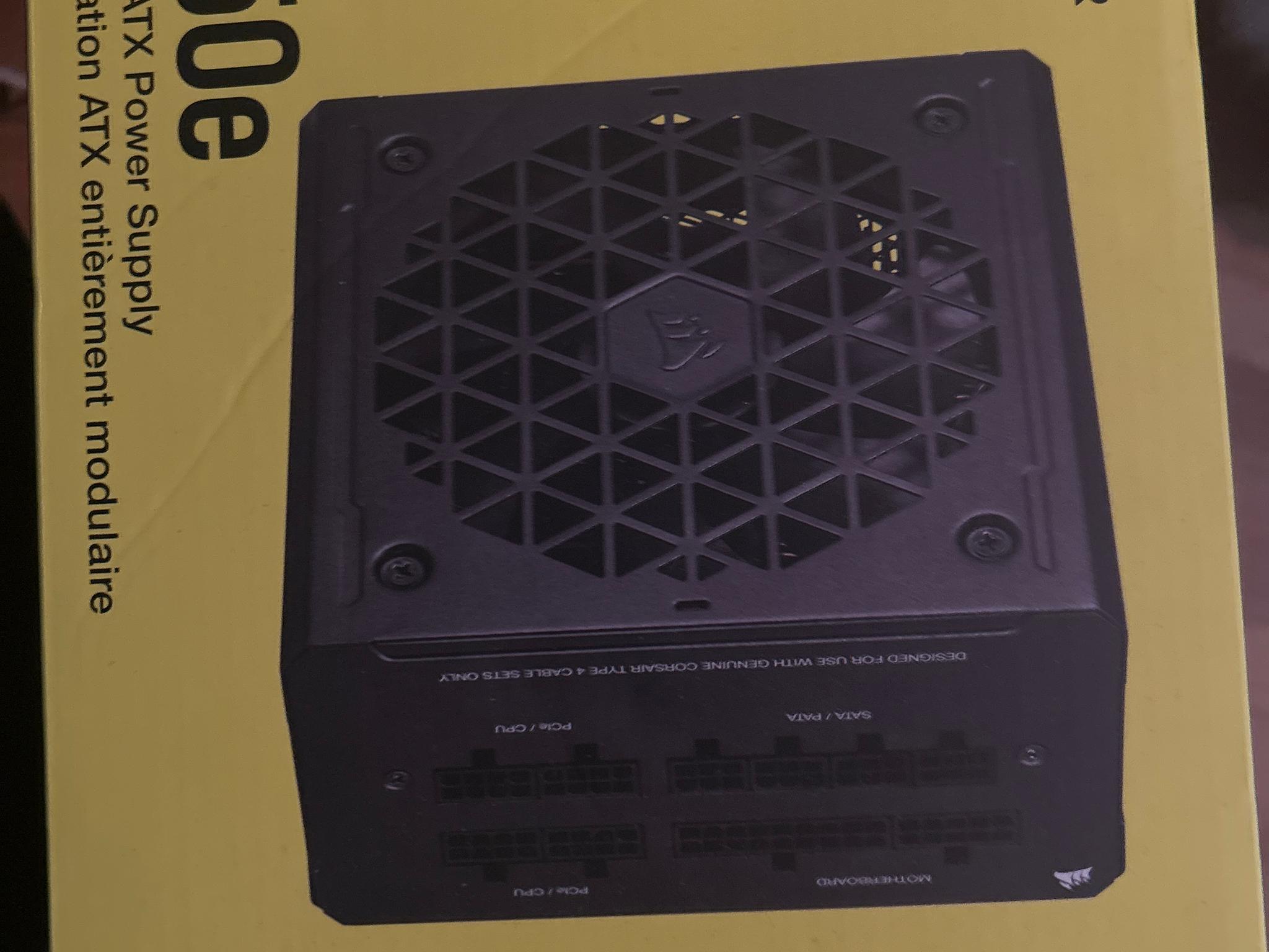 Corsair RM 750 E 750W 80+ gold fully modular PSU
