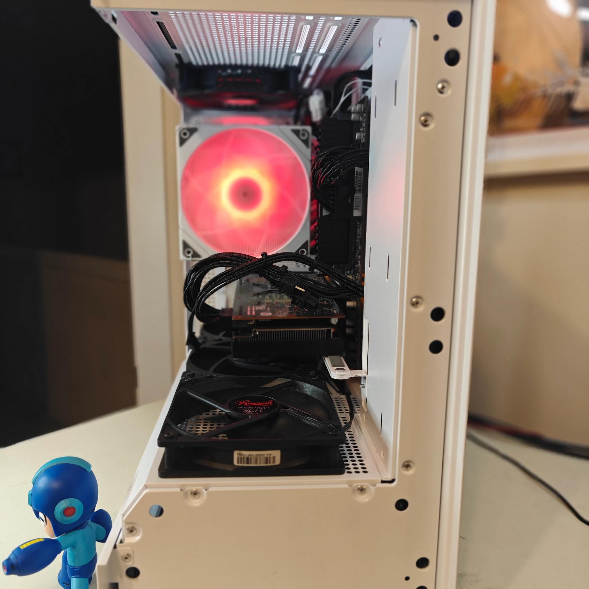 Encased in Glass ❤️‍🔥💎💨 | Ryzen 7 5700X3D | Radeon RX 6700 XT | 32GB DDR4 RAM | 1TB NVMe SSD