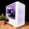 🤍Custom Built White RGB Gaming PC🤍| Windows 11, Intel i5, GTX 1660 Super | CoD 6, Fortnite, more!