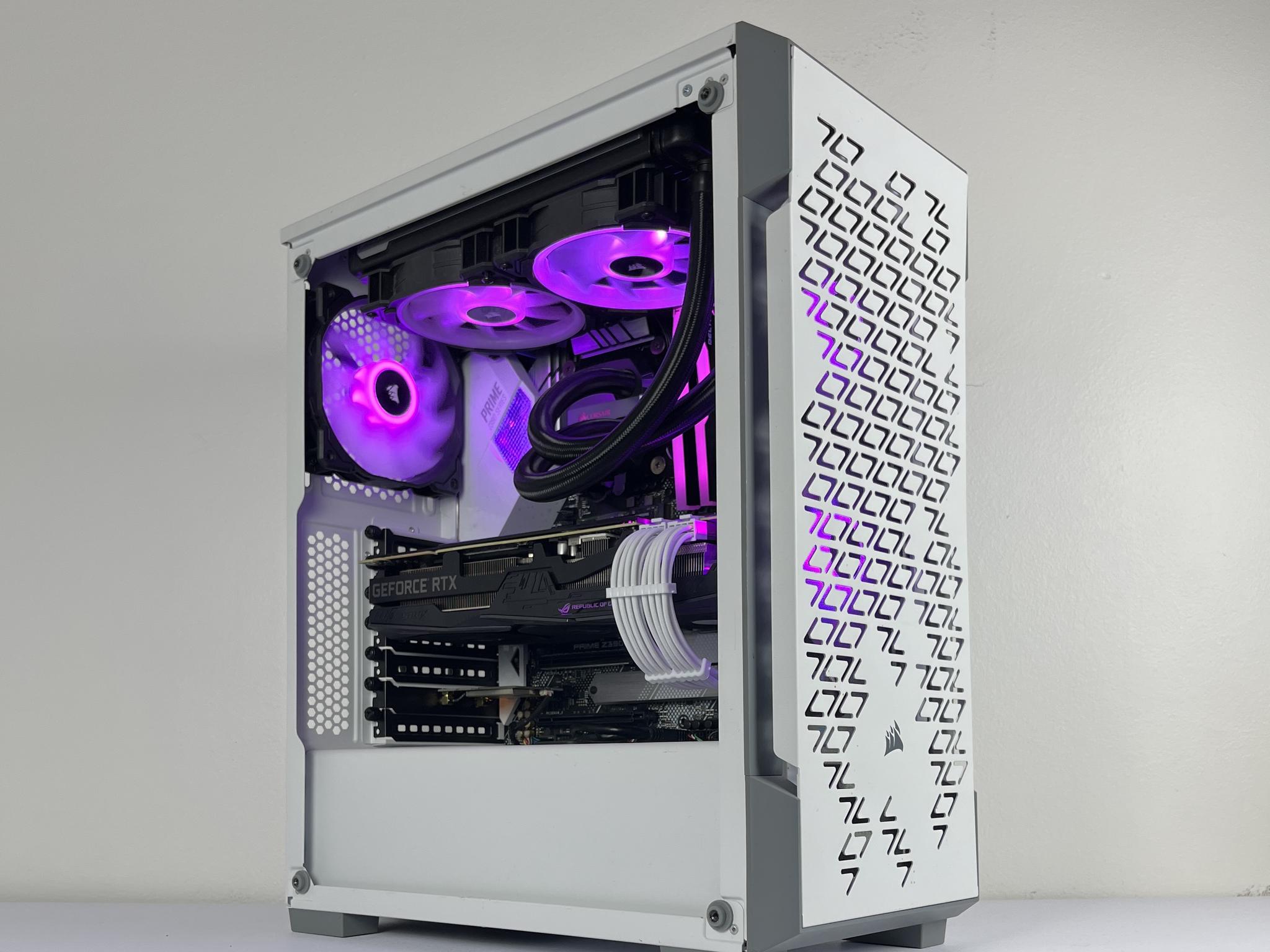 ❄️GLACIER❄️ | 1440p Gaming PC | Intel i7 9700k | Asus RTX 2080 | 32GB DDR4 3600MHz