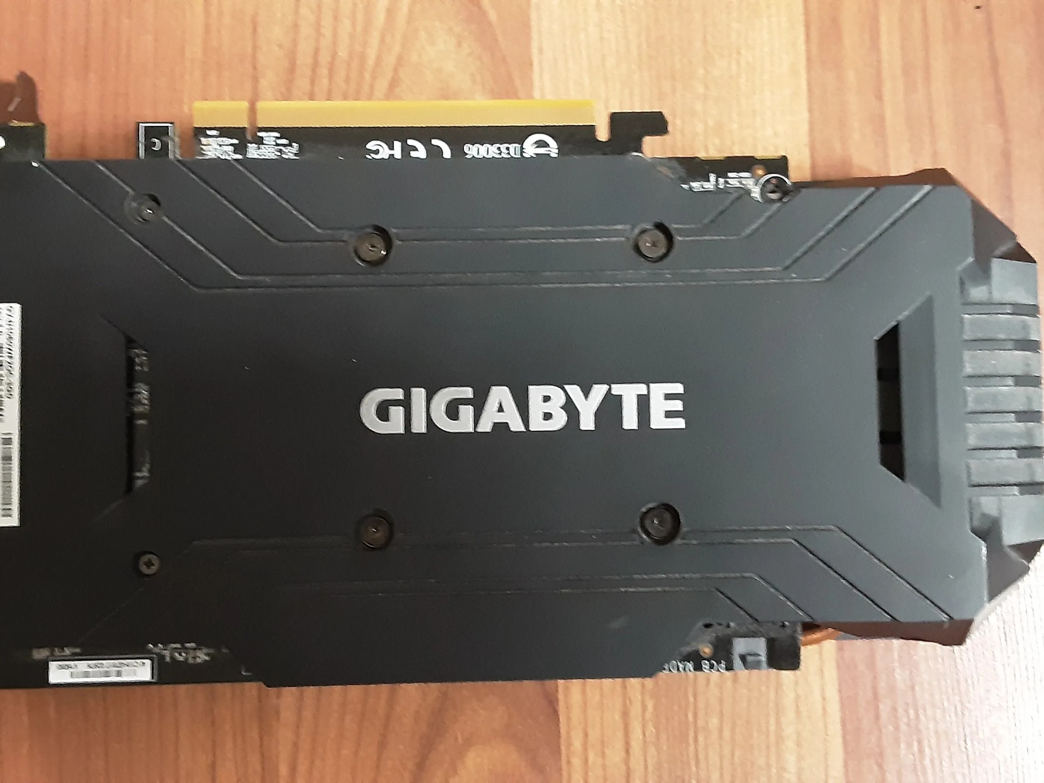 GIGABYTE GeForce GTX 1060 3GB GDDR5 Graphics Card USED, Repasted, Backplate