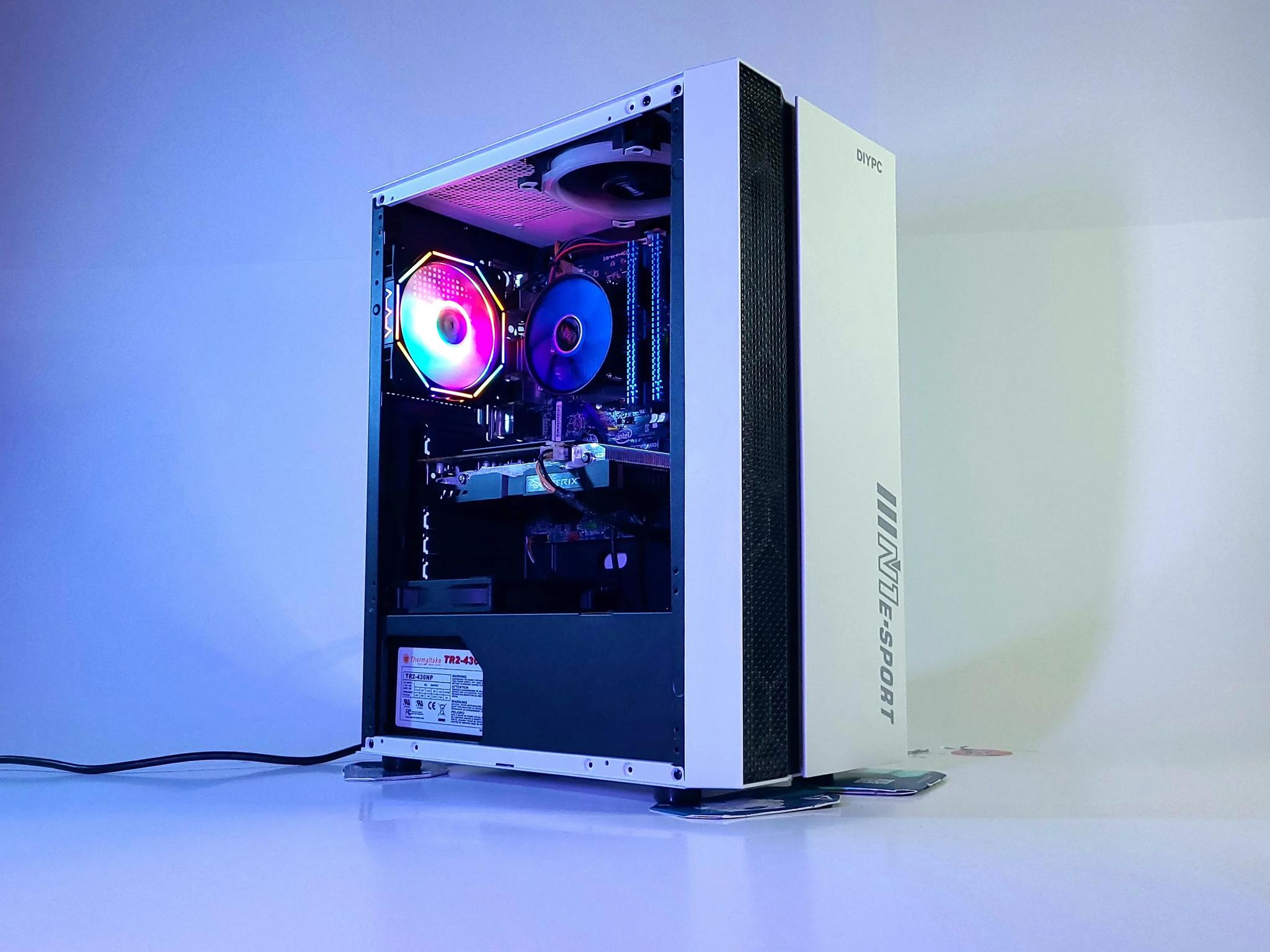 Fre Elo.1 Gaming PC GTX Windows 10 Intel i5 600GB Desktop Powerstation