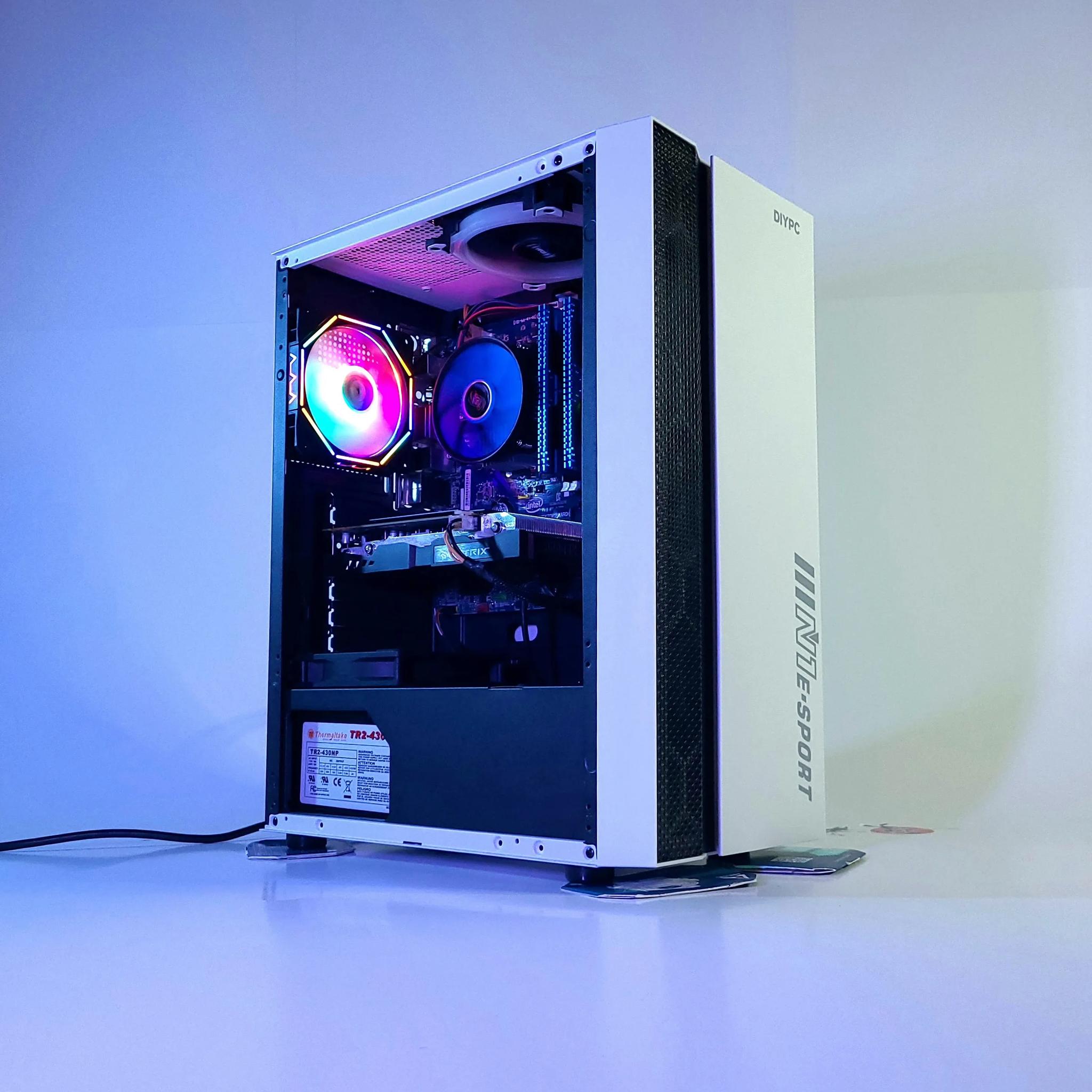 Fre Elo.1 Gaming PC GTX Windows 10 Intel i5 600GB Desktop Powerstation