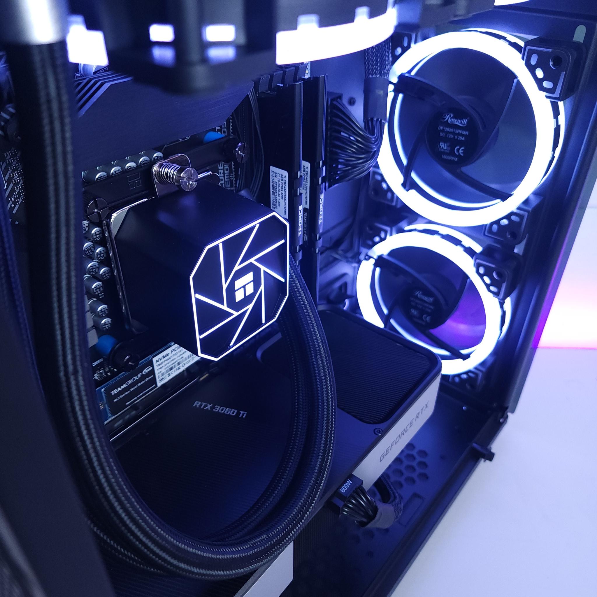 🖤🤍RTX 3060Ti | Core i5 12600KF | 16GB 3200MHz | 1TB NVMe SSD
