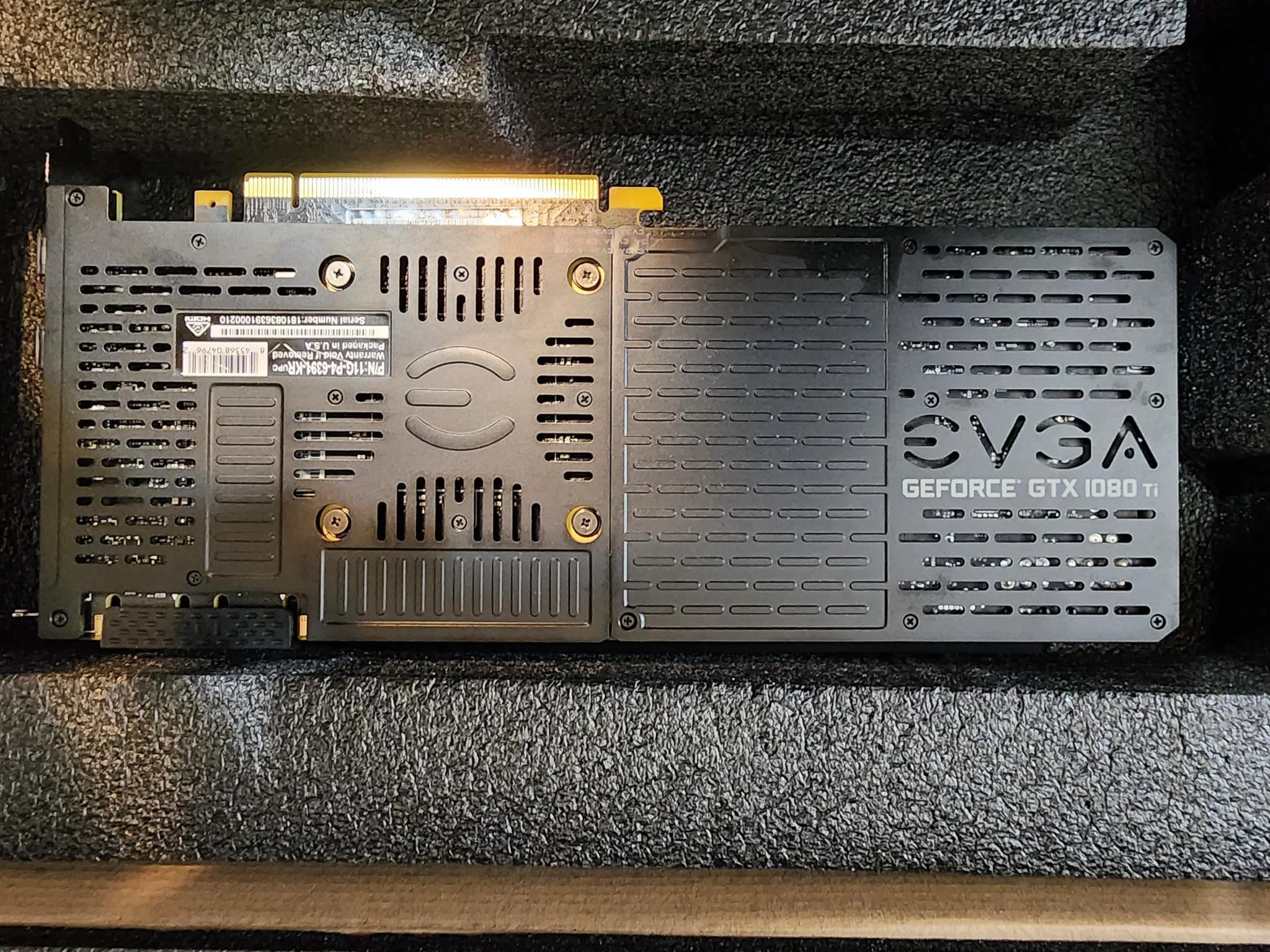 EVGA Nvidia GeForce GTX 1080 ti SC2 Gaming 11 GB DDR5 1080ti