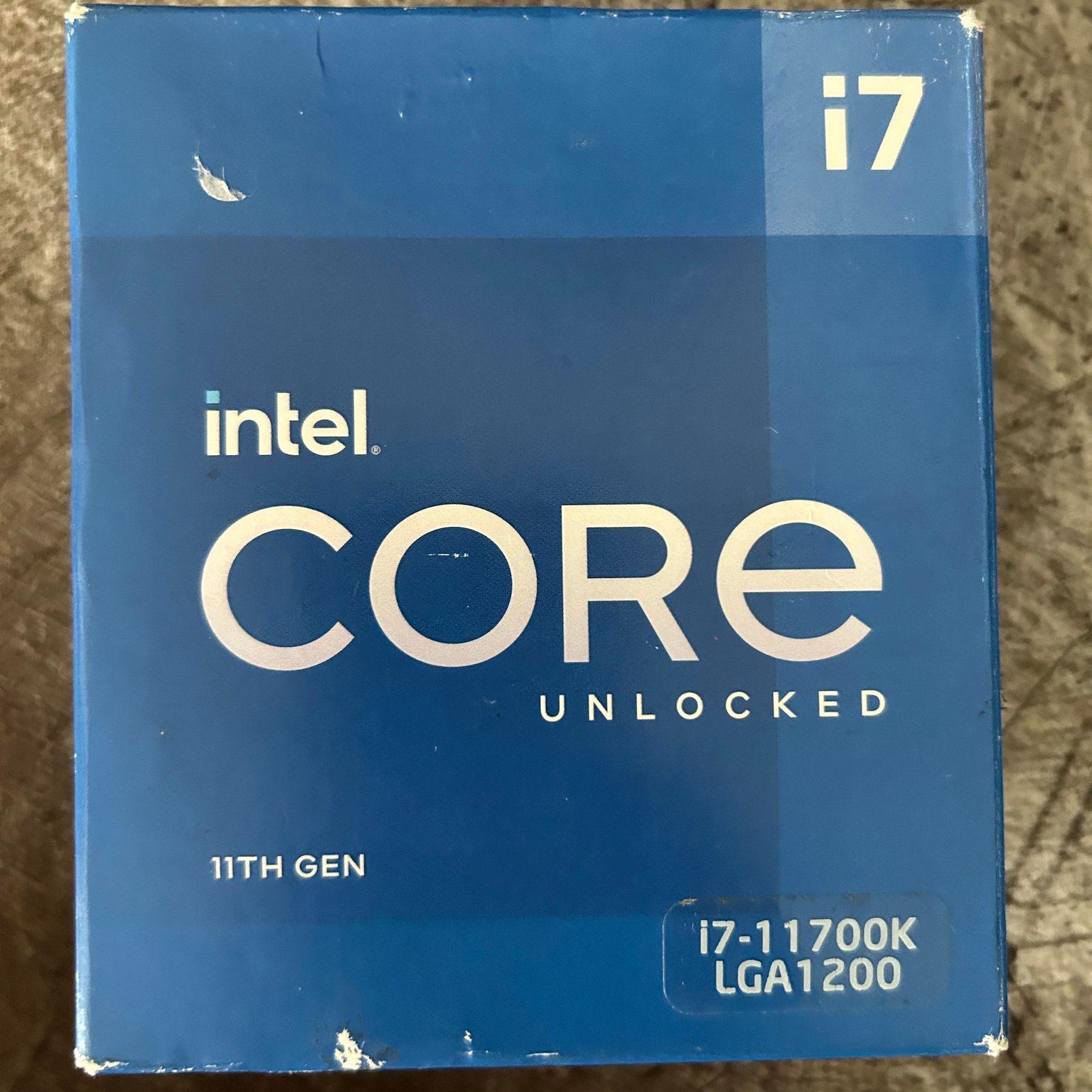 Intel Core i7-11700KF - Core i7 11th Gen Rocket Lake 8-Core 3.6 GHz LGA 1200
