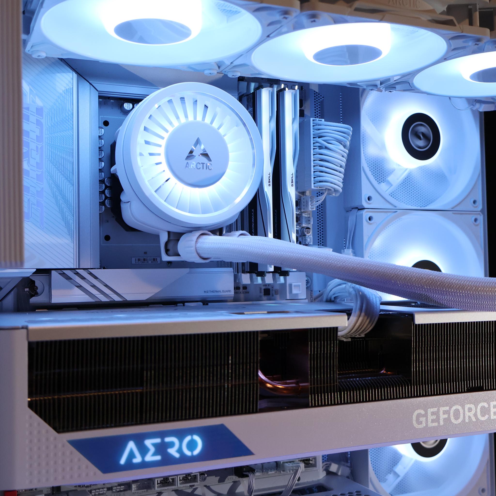 4080Super | 285K | 64GB DDR5 | 2TB GEN5 NVME | White Custom Gaming PC