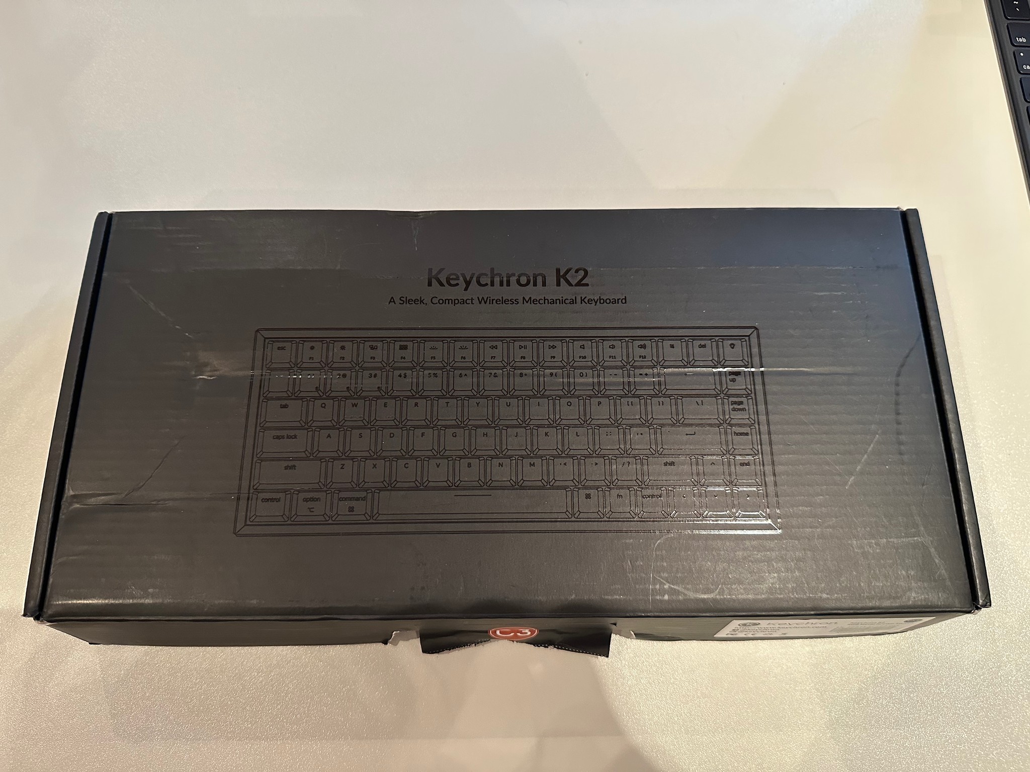Keychron K2 RBG Metal Brown Switch Bluetooth Mechanical Keyboard (Like New, In Box)
