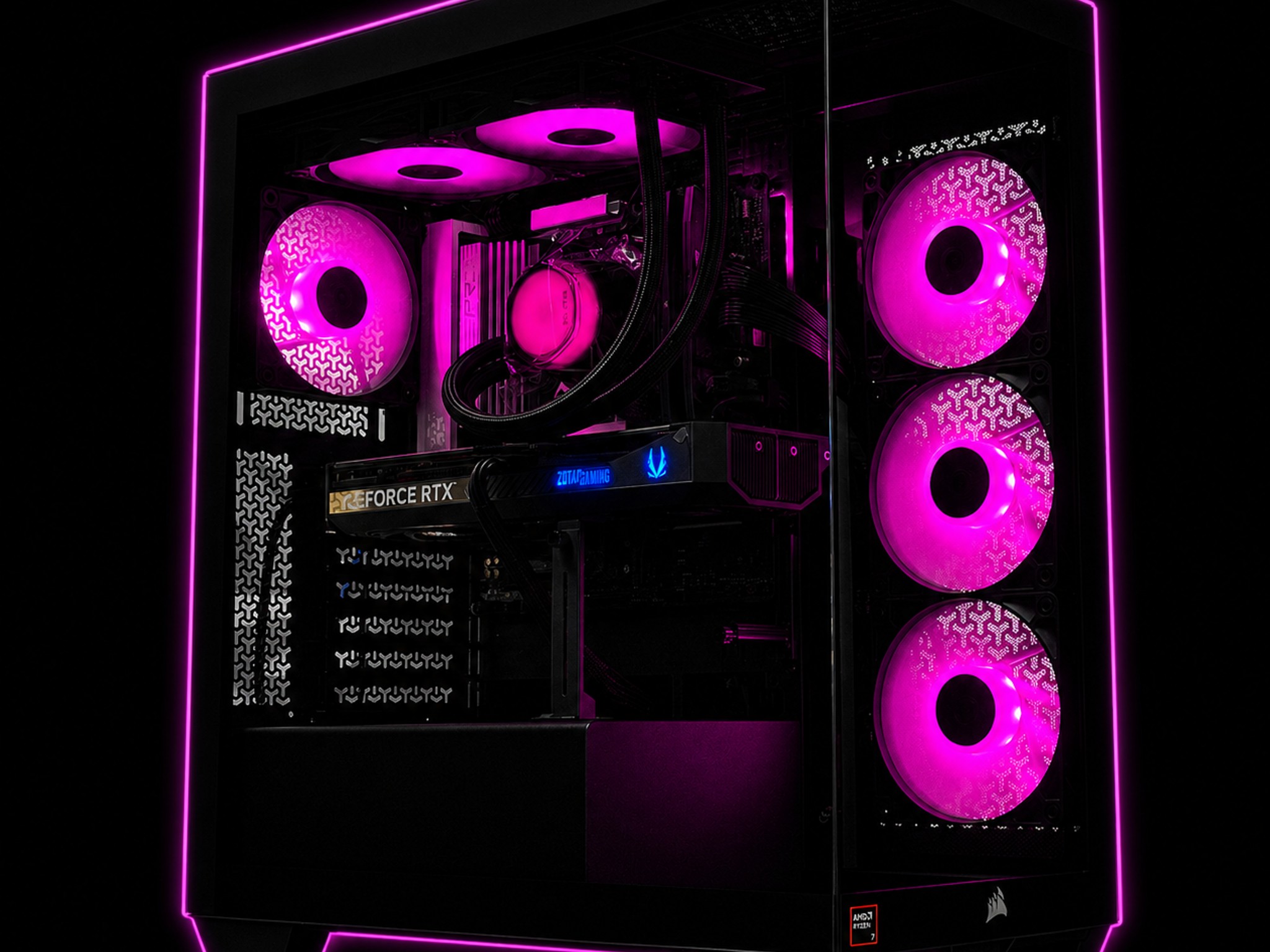 1440p/4K creator pc / RTX 5070 / R7 9850X3D / 32GB DDR5 CL28 / 1TB SSD / B850 Chipset / competitive