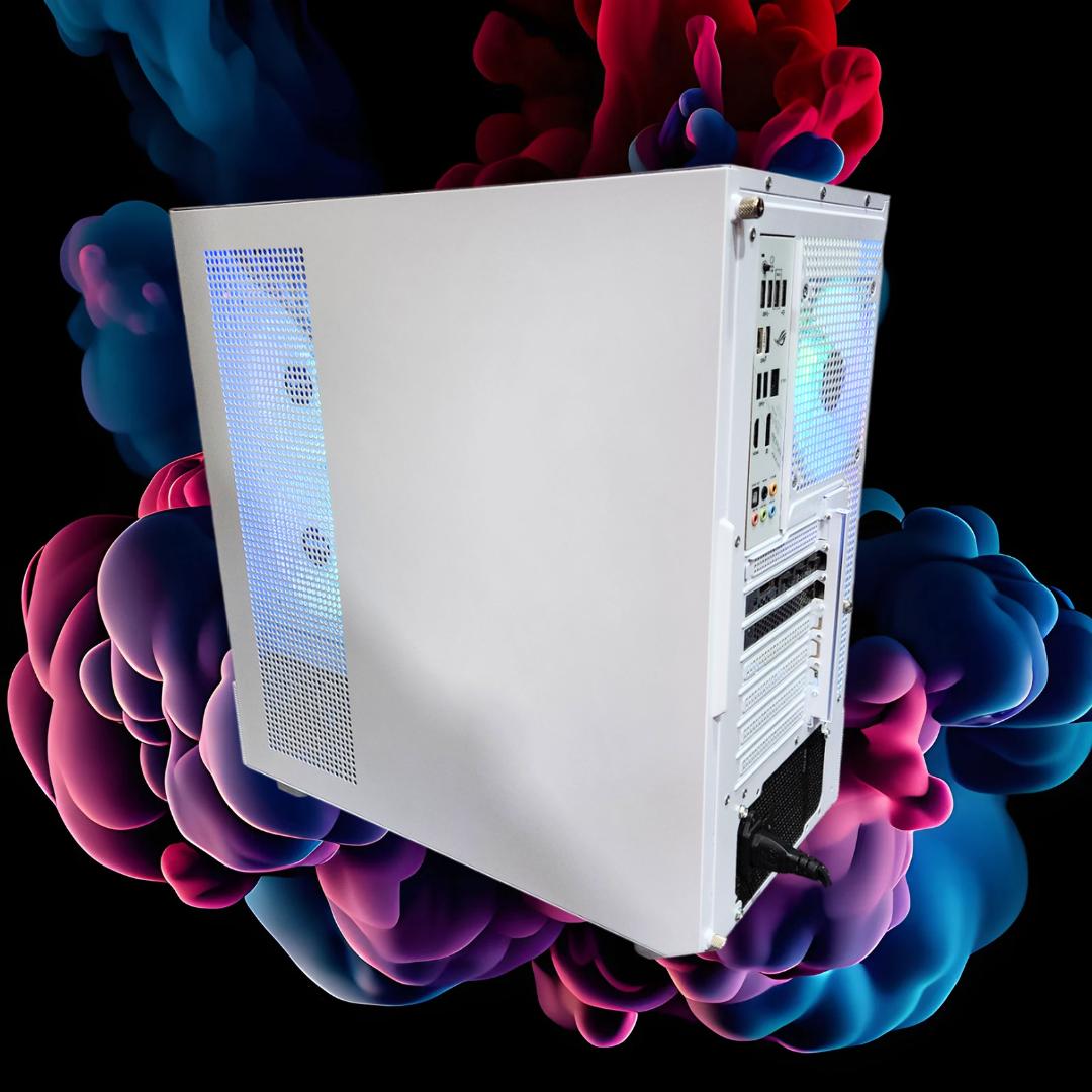 ON SALE: RTX 3080 + Ryzen 7 5700G + 32GB RAM + 1TB SSD + 5 Fans + Full RGB ( White RGB Gaming PC )