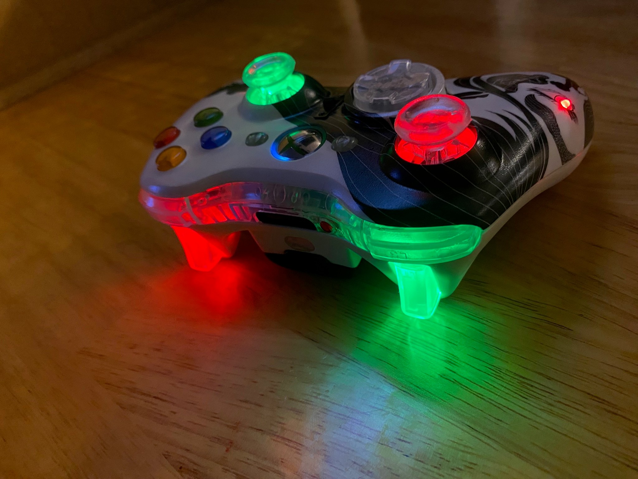 Custom Xbox 360 wireless controller | Hall effect | RGB LEDs | Dragon Age