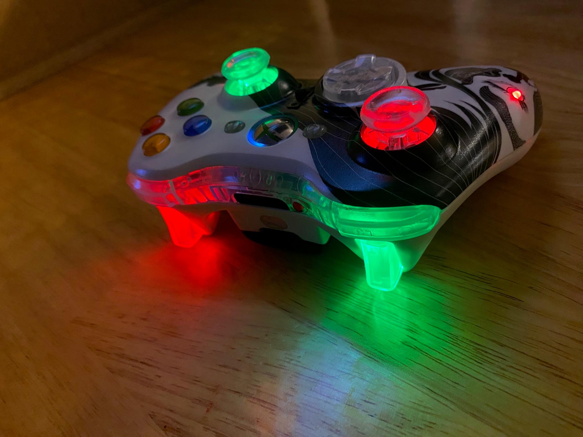 Custom Xbox 360 wireless controller | Hall effect | RGB LEDs | Dragon Age