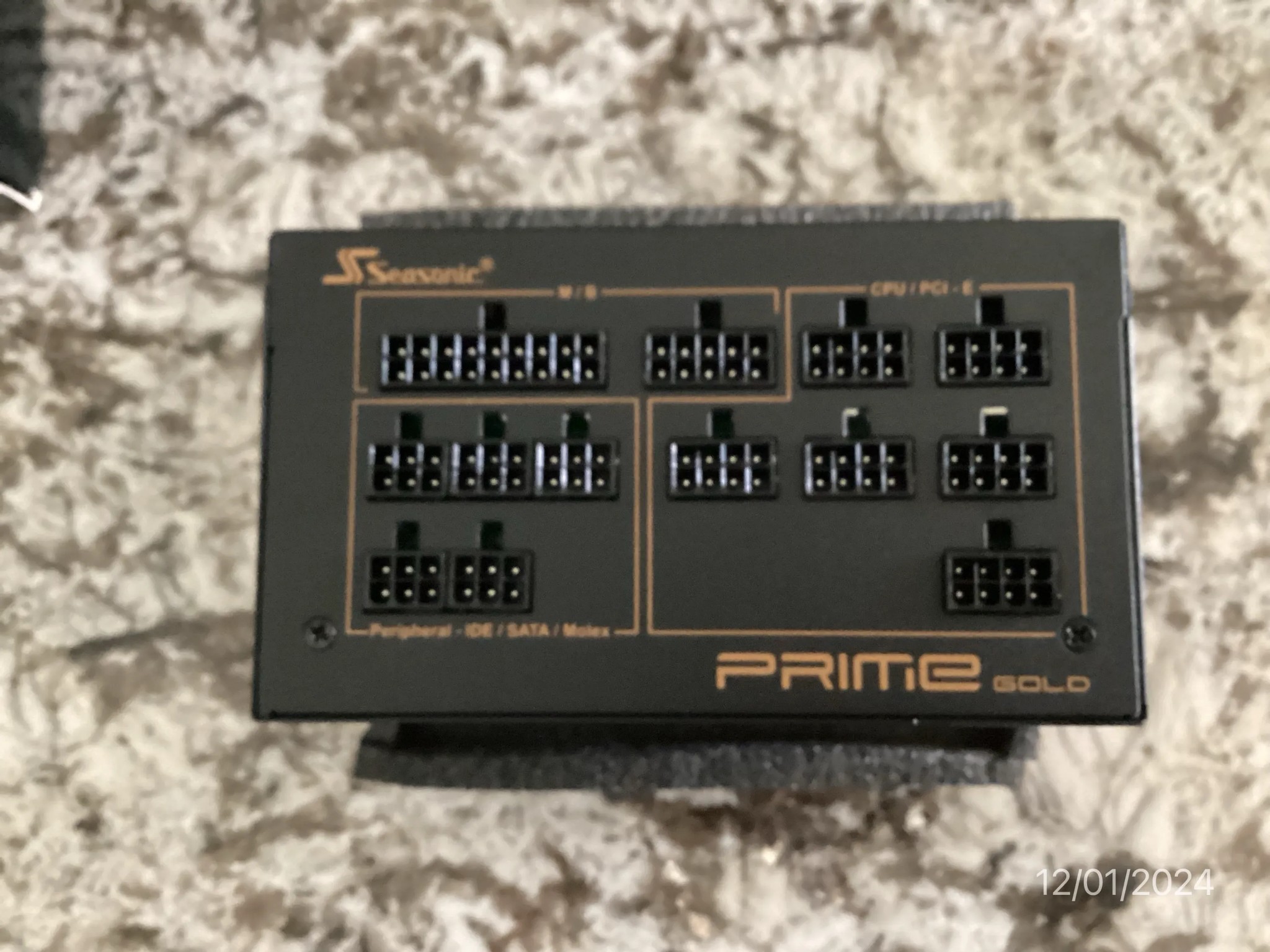 Seasonic GX 850 850w Prime 80+ Gold Power Supply -- New Open Box, Never Used
