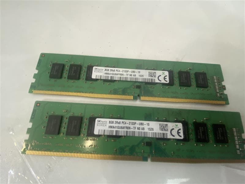 16GB DDR4 RAM (2×8GB, 2133MHz) – Used, Tested