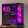FREE SHIPPING 🖤 🌈 Black RGB Gaming PC | RX 9070 16 GB | Ryzen 5 7600x | 1TB SSD | 32 GB DDR5
