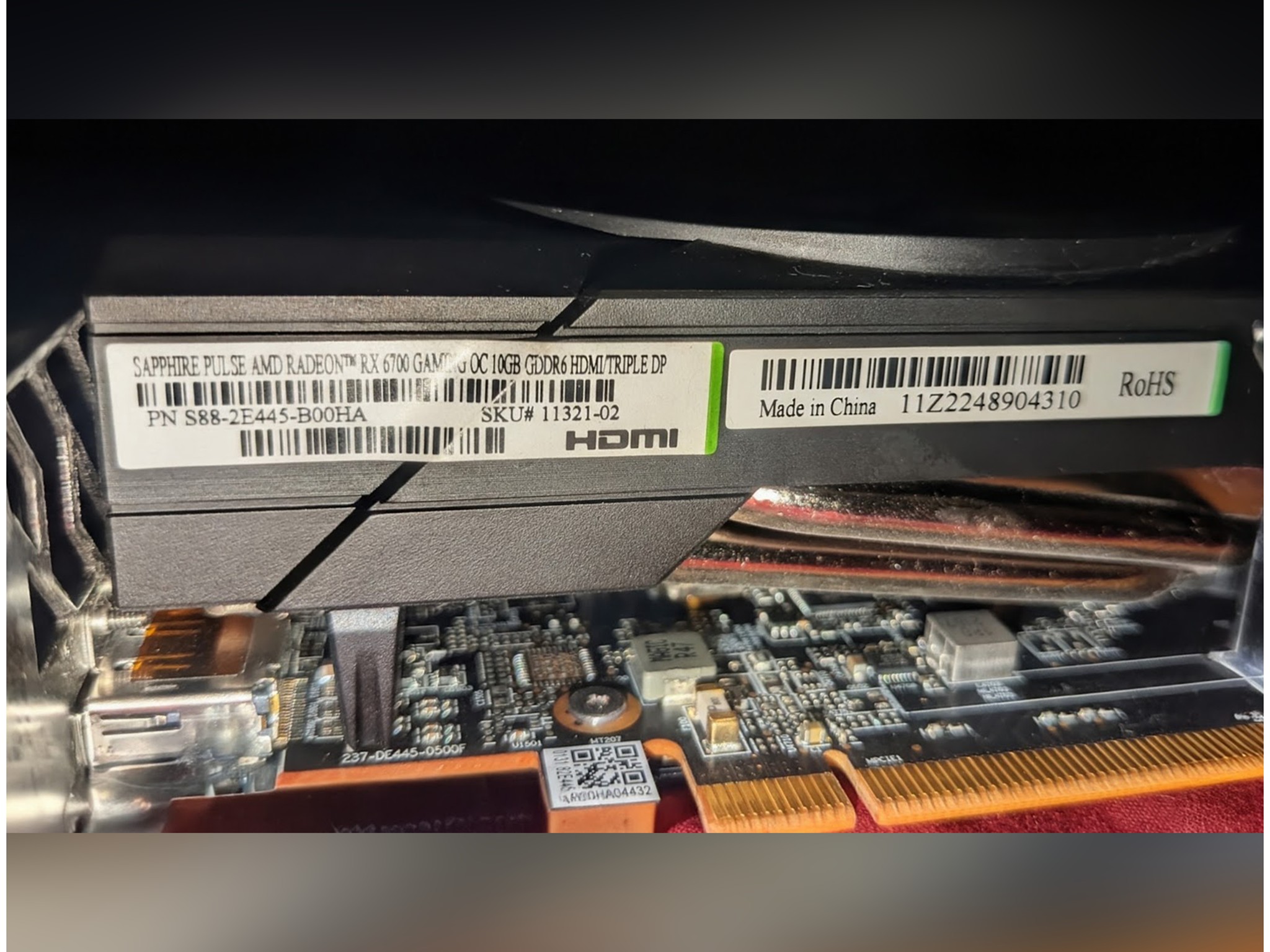 Sapphire Pulse AMD Radeon RX 6700 10GB