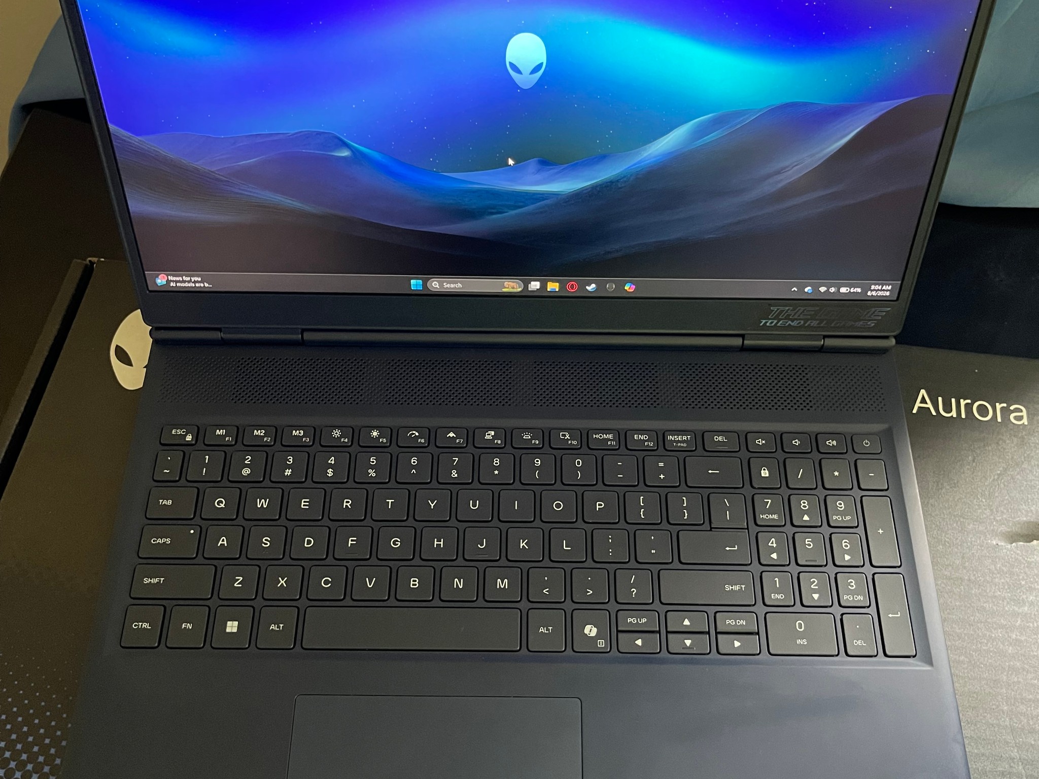 🛸👽Alienware Aurora 16 Gaming laptop/ RTX 5060/ I7 240h/ 16gb DDR5/ 1Tb. READ