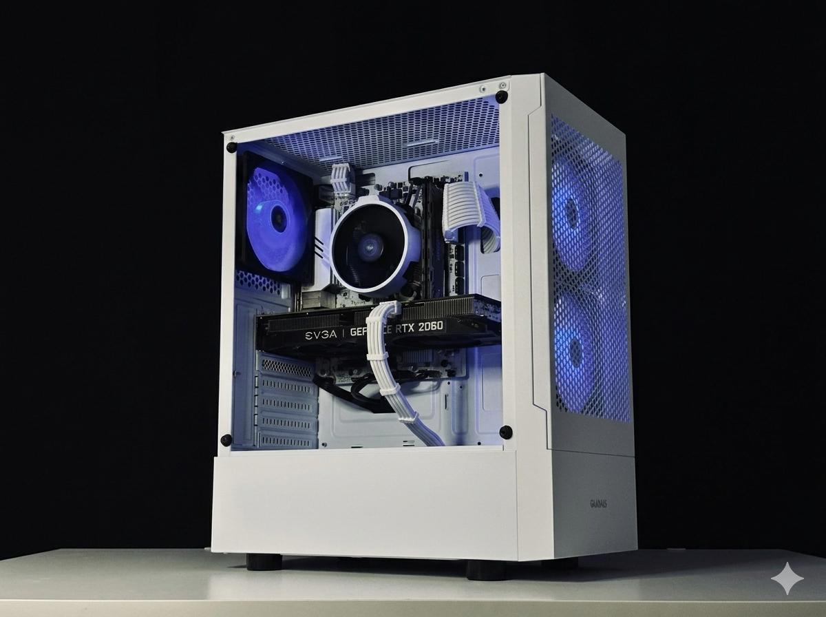 🌊 aquamarine🌊 GTX 1660 / Ryzen 5 2600 / 16gb Ram / Gaming pc🌊
