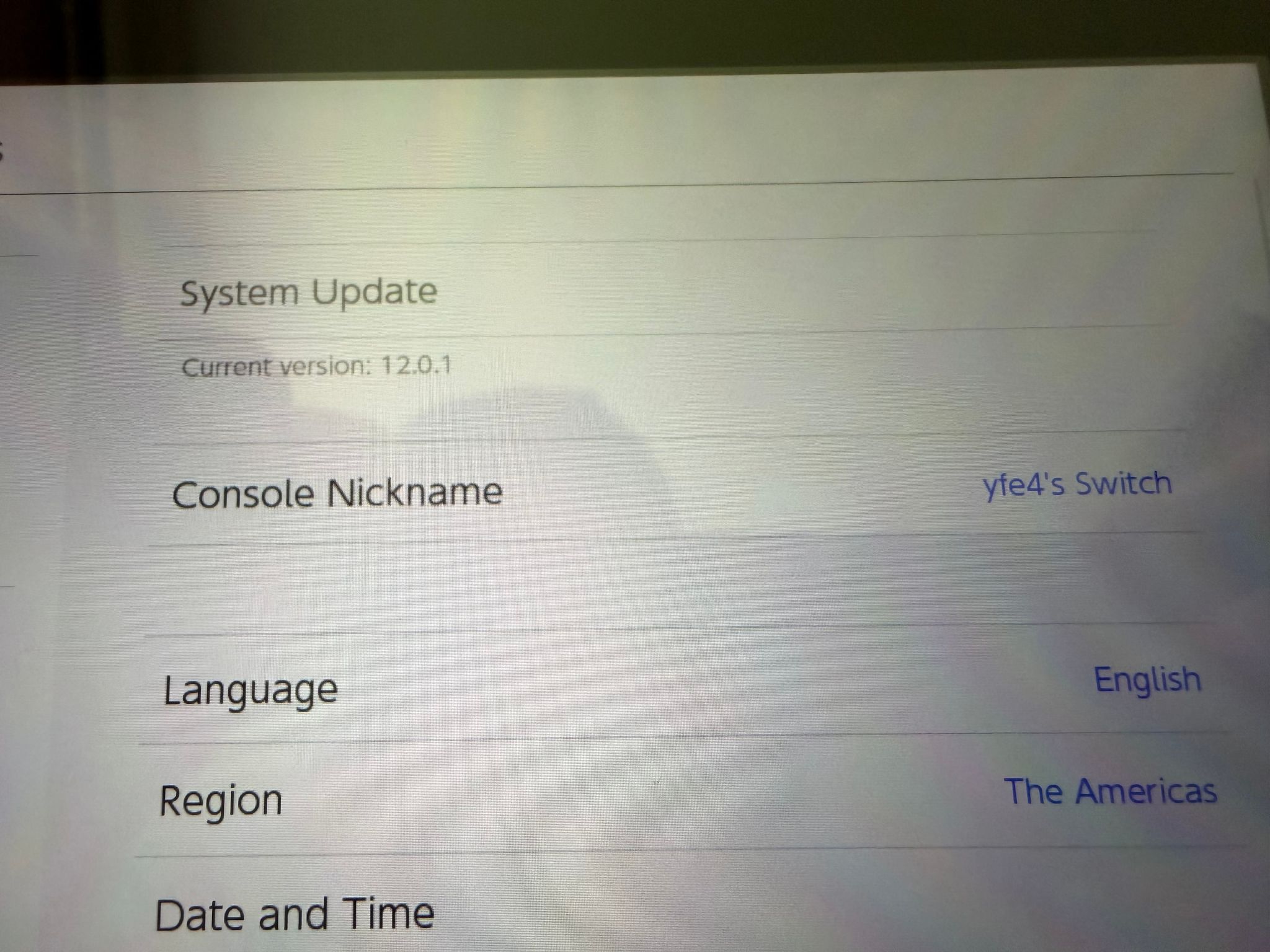 Nintendo Switch HAC-001 low serial number (XAW1005…)