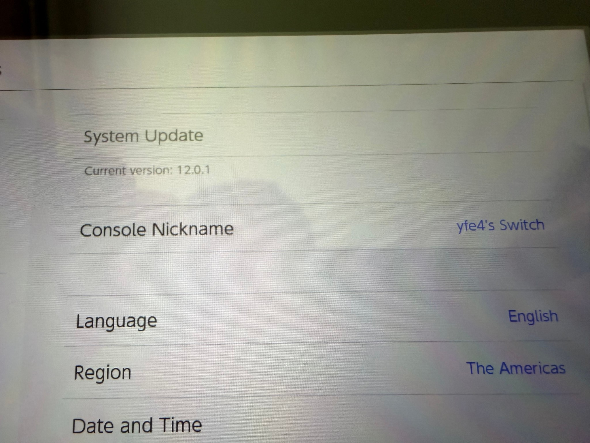 Nintendo Switch HAC-001 low serial number (XAW1005…)