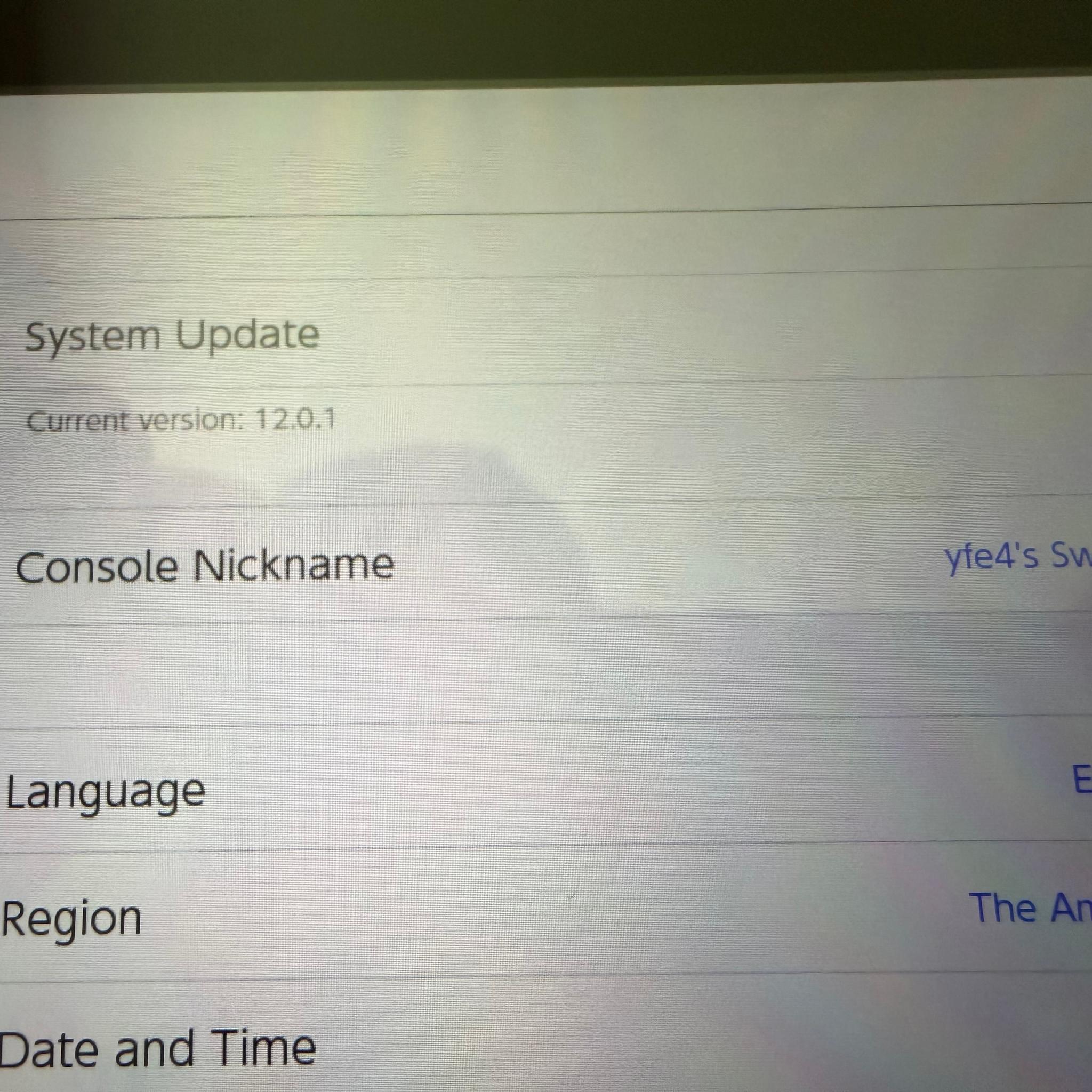 Nintendo Switch HAC-001 low serial number (XAW1005…)