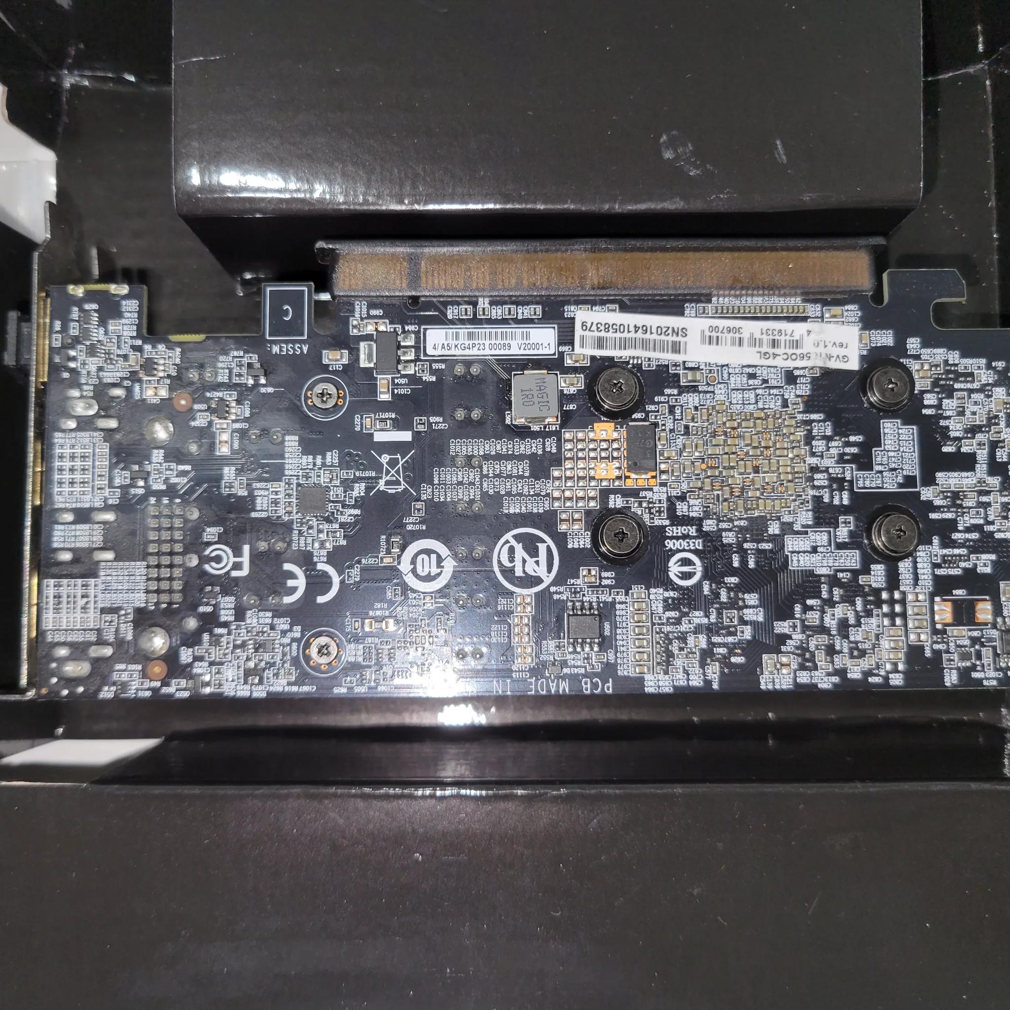 Nvidia GeForce GTX 1650 OC Low Profile 4GB Gigabyte Graphics Card (Great Condition)