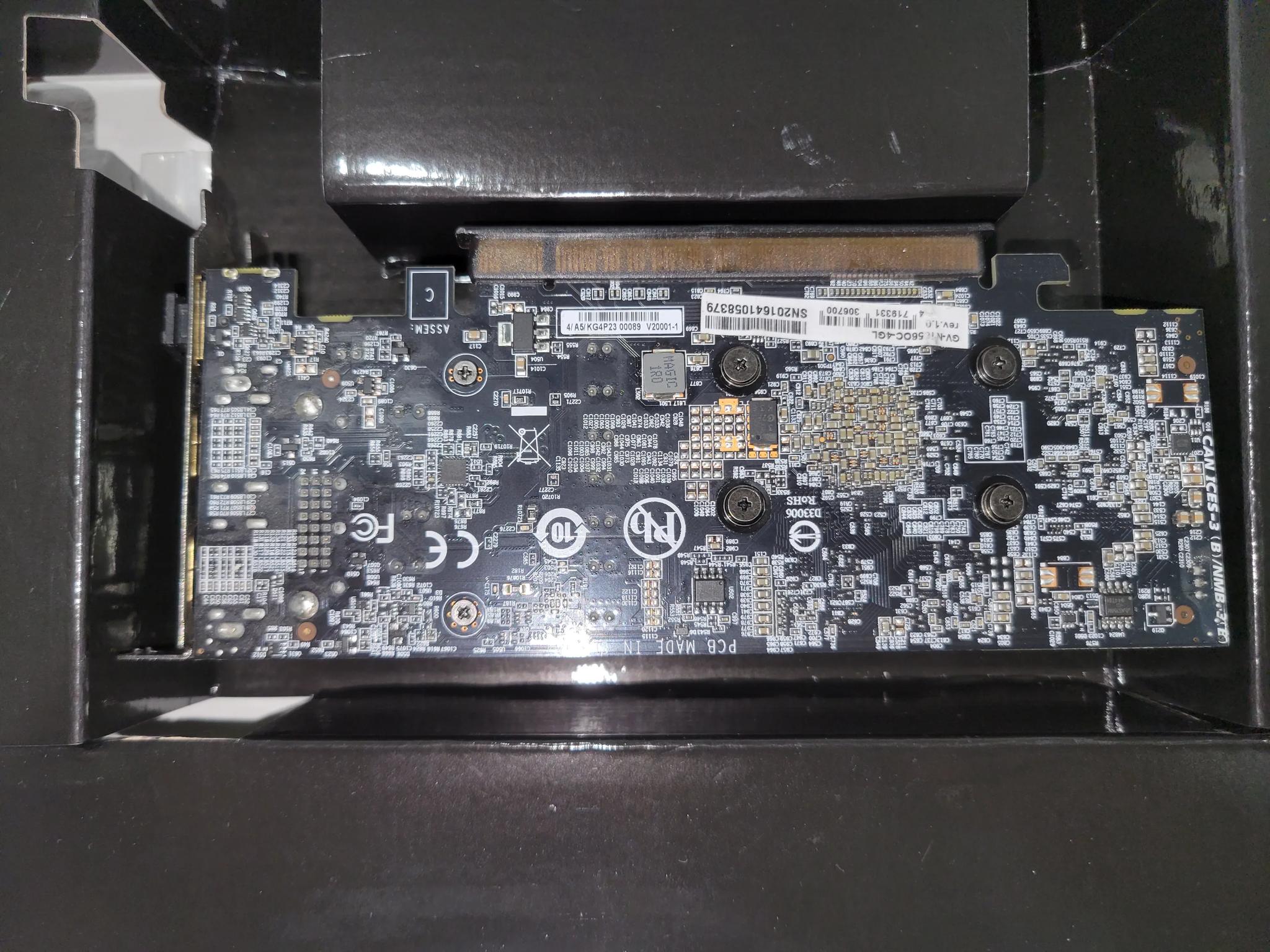 Nvidia GeForce GTX 1650 OC Low Profile 4GB Gigabyte Graphics Card (Great Condition)