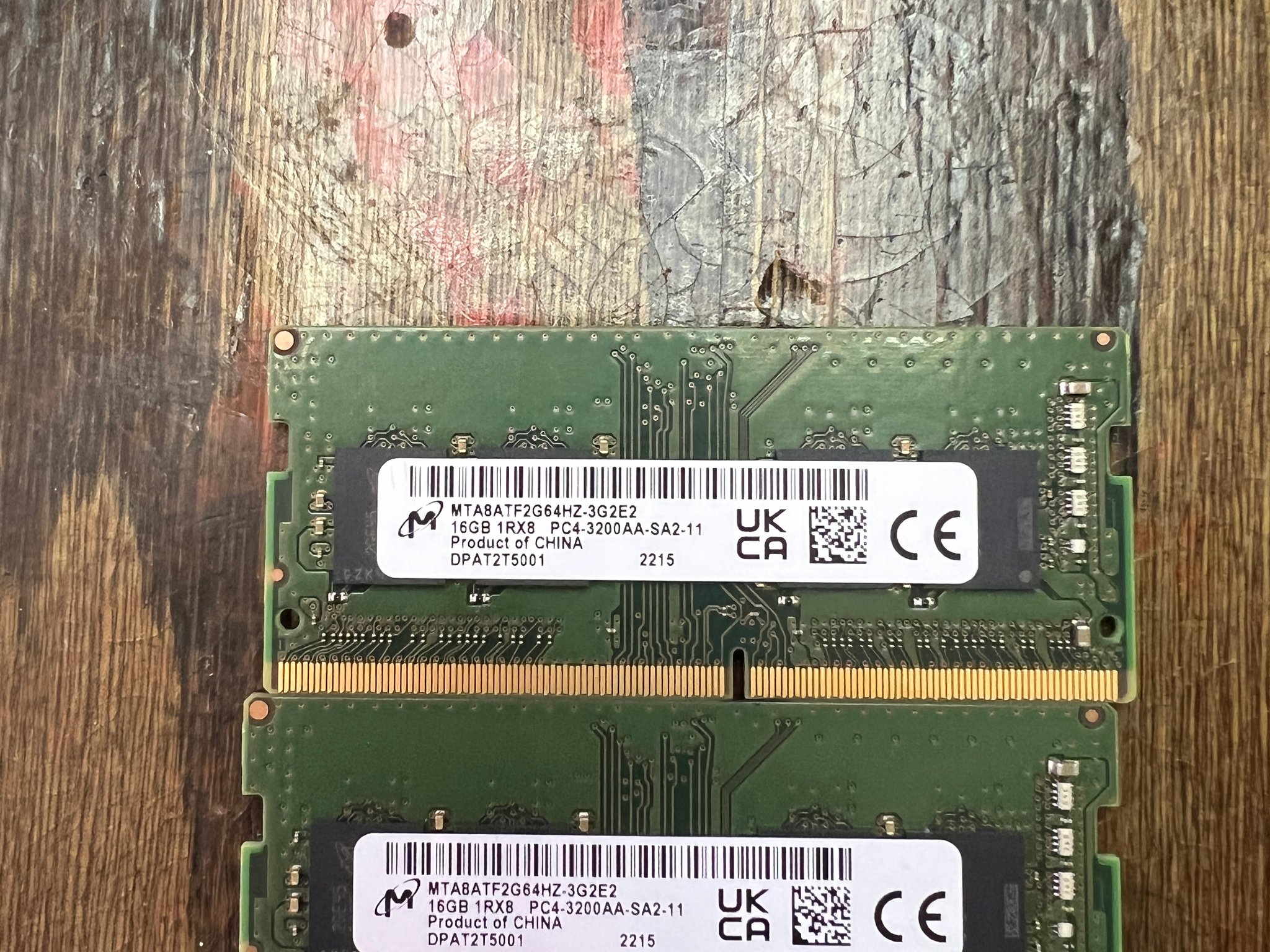 32GB of DDR4 Laptop RAM