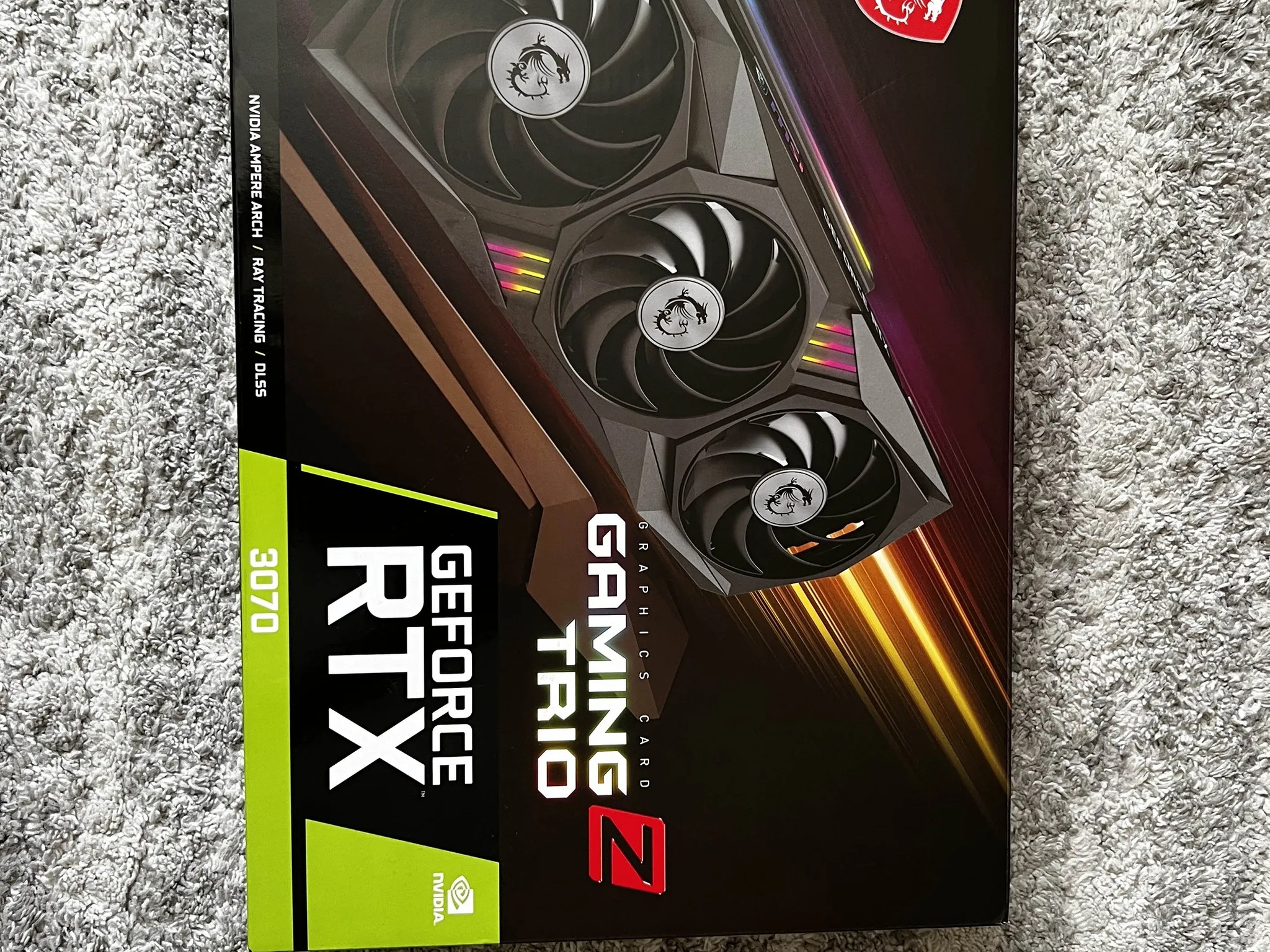 RTX 3070 MSI X TRIO LHR