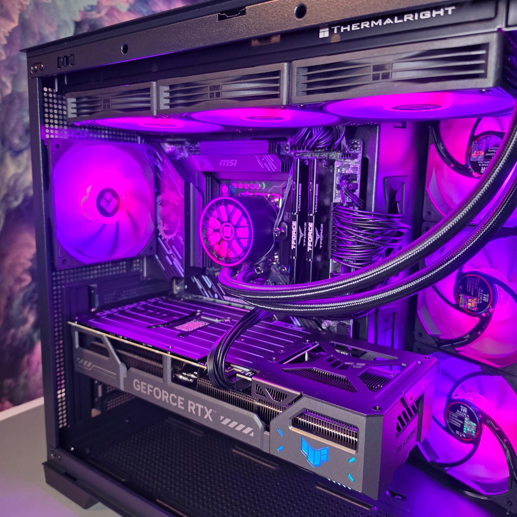 ASUS RTX 5070 12gb + Intel Core Ultra 270k Plus PC Build #78