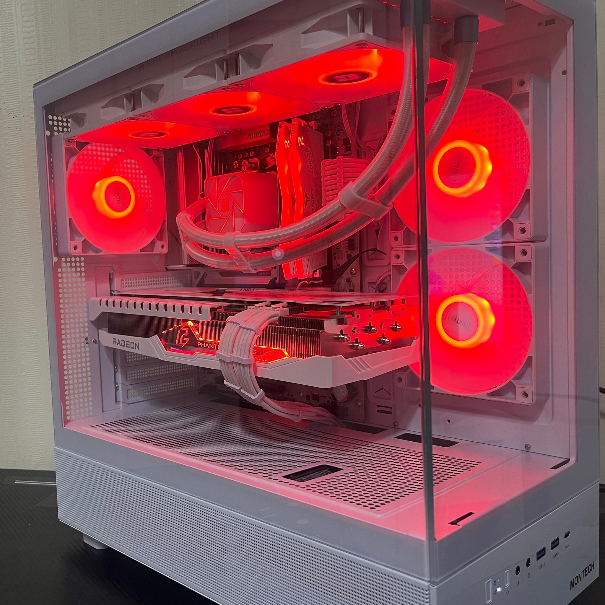 “Aether” 1440p/4K Streaming/Gaming PC|Ryzen 7 7800X3D, RX 7900XT, 1TB M.2 SSD