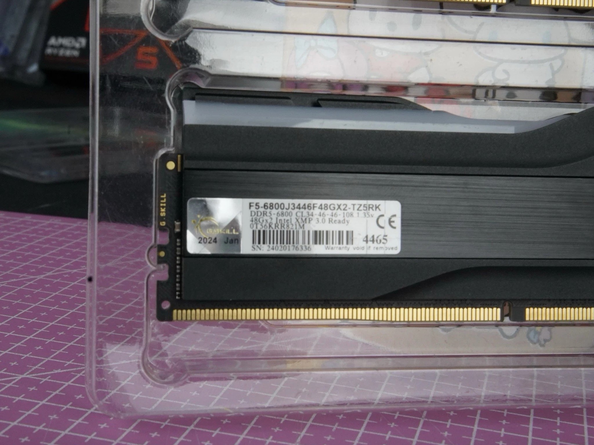 G.Skill Trident Z5 RGB DDR5-6800 CL34 96GB (2x48GB) Intel XMP