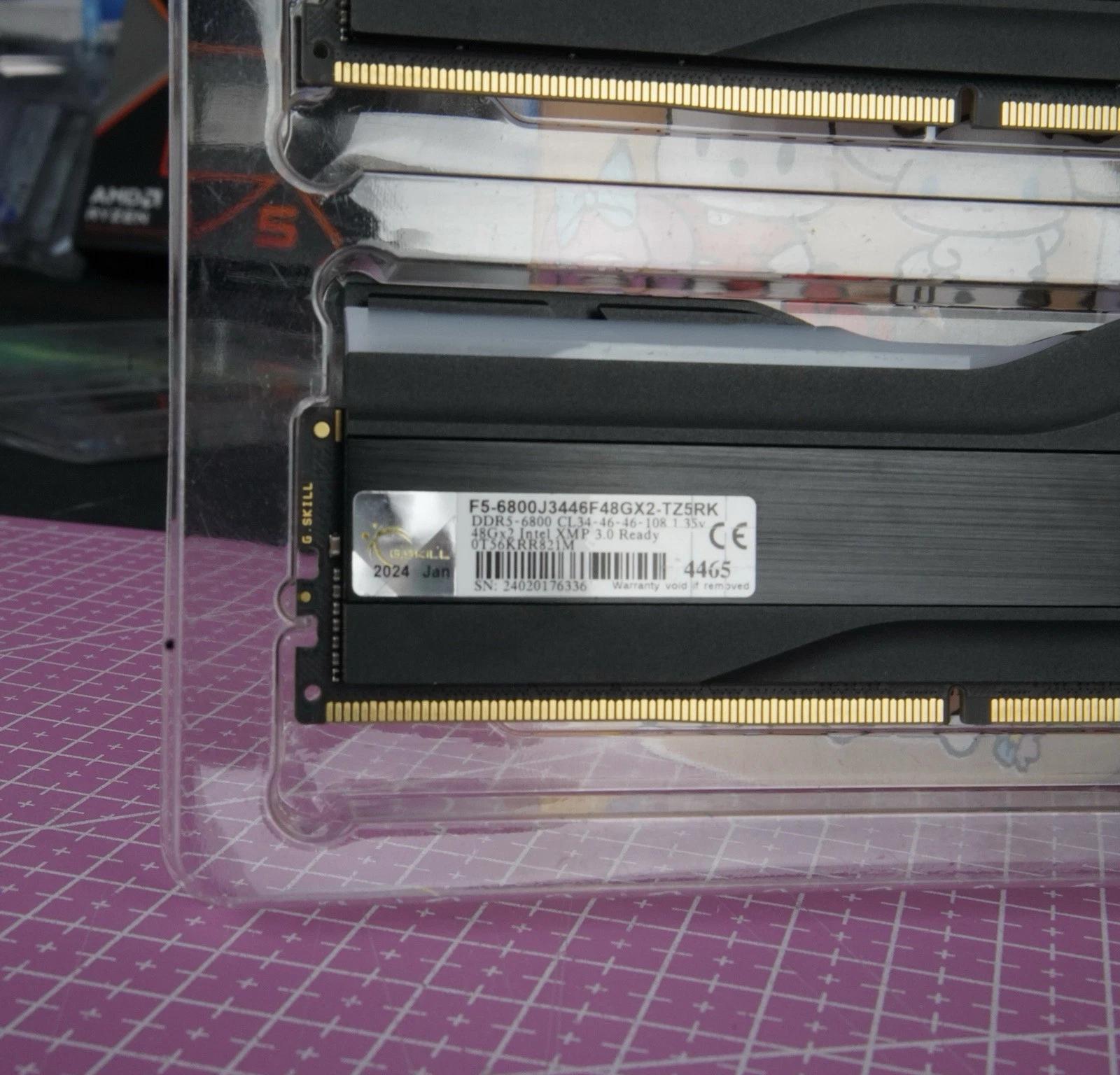 G.Skill Trident Z5 RGB DDR5-6800 CL34 96GB (2x48GB) Intel XMP