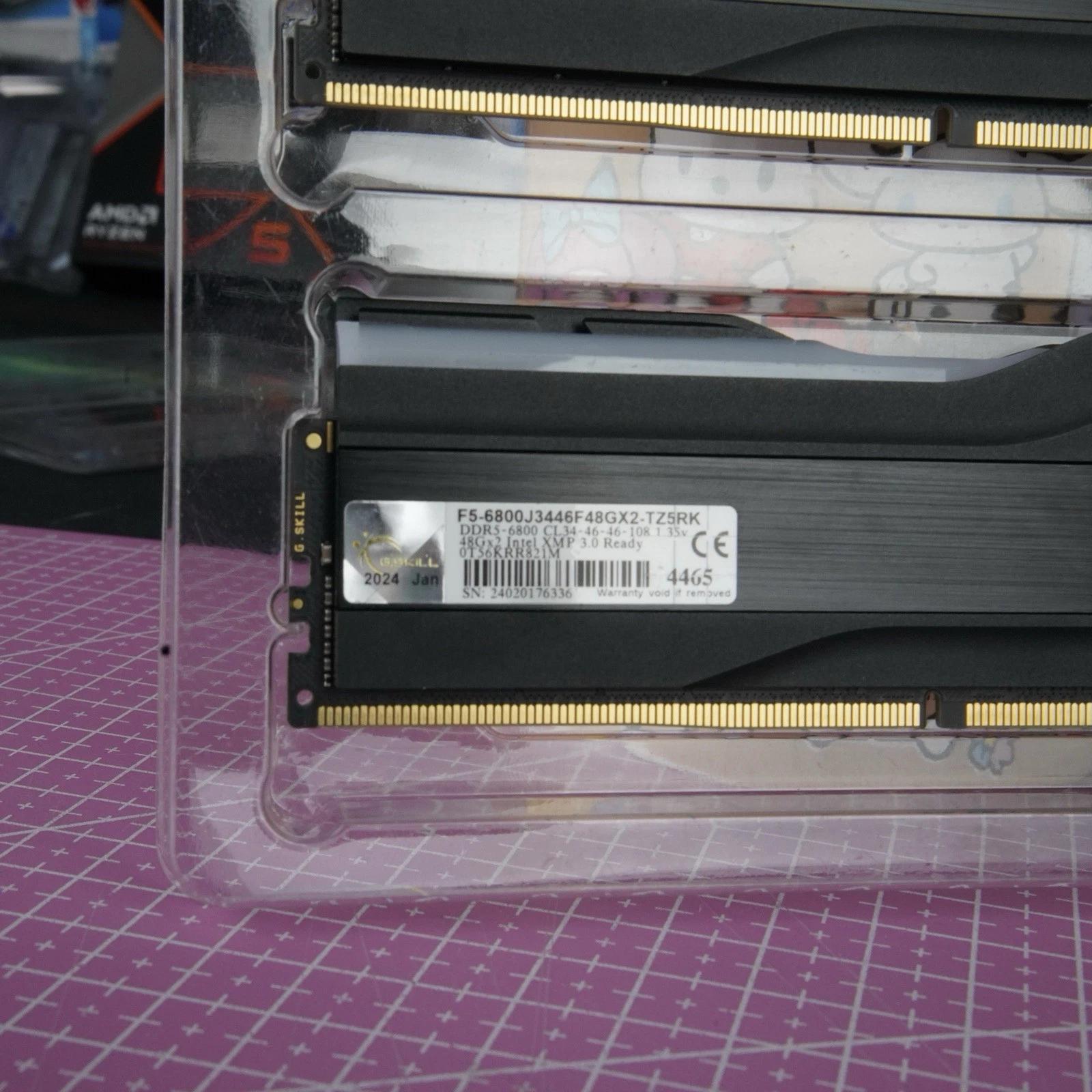 G.Skill Trident Z5 RGB DDR5-6800 CL34 96GB (2x48GB) Intel XMP