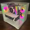 White Gaming PC (RTX 2060 6GB + AMD Ryzen 7 2700 + 16GB DDR4 + SSD + HDD)