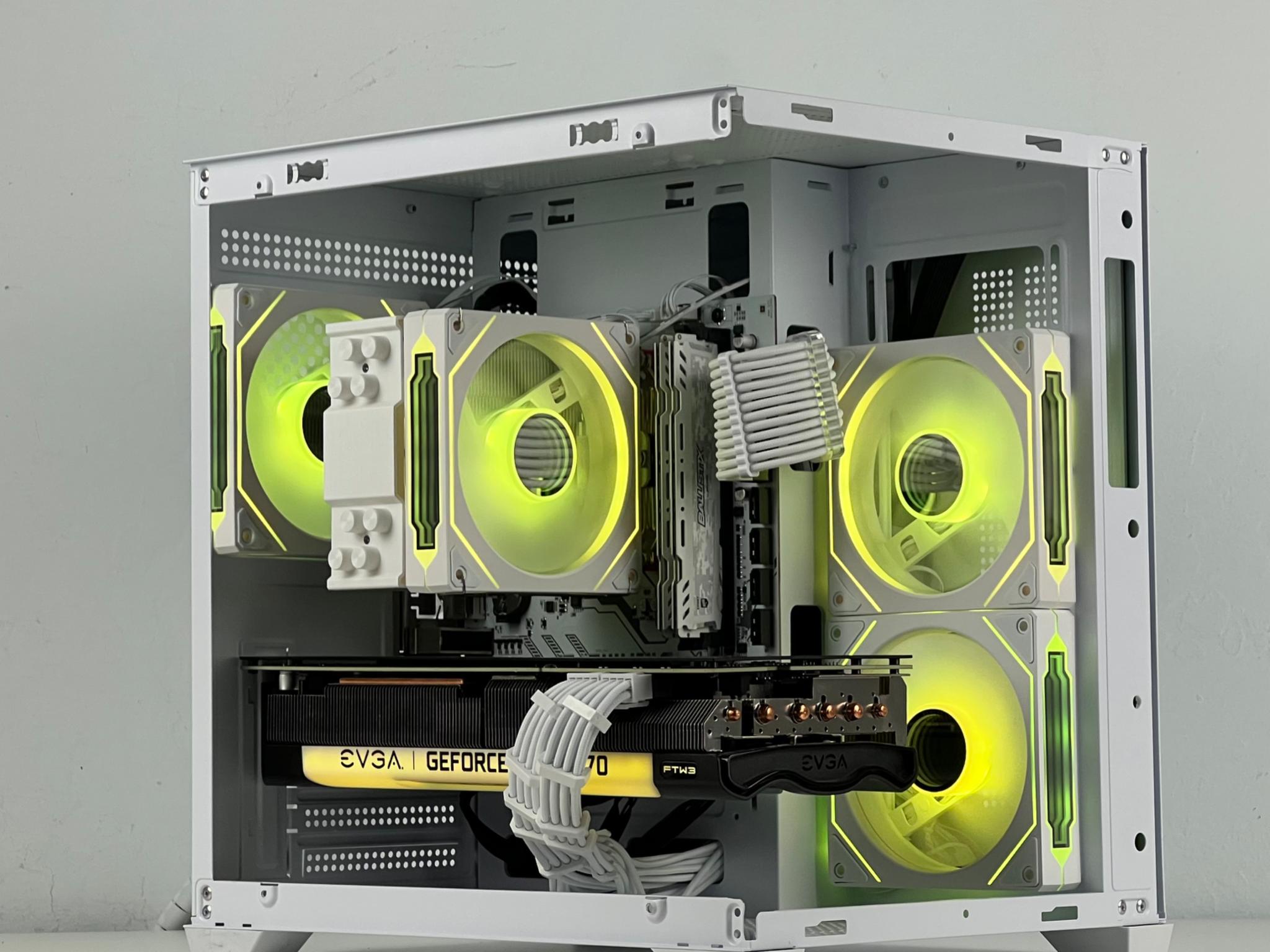 🧊White Gaming PC | RTX 3070 | Ryzen 5 5600 | 1TB SSD | 32GB RAM | 🧊