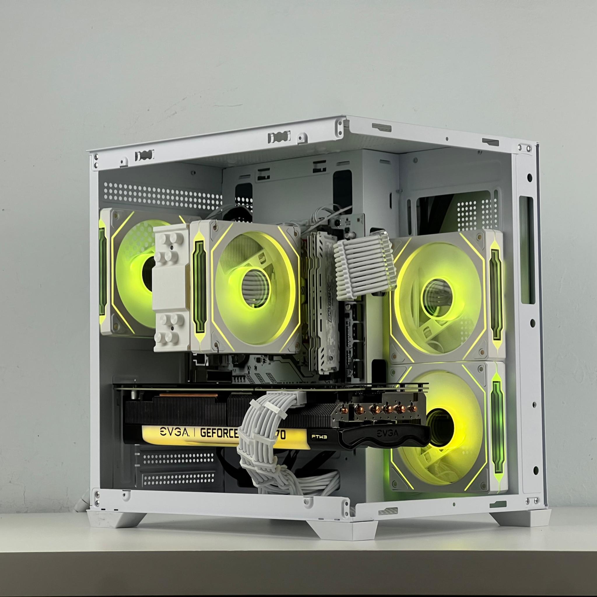 🧊White Gaming PC | RTX 3070 | Ryzen 5 5600 | 1TB SSD | 32GB RAM | 🧊