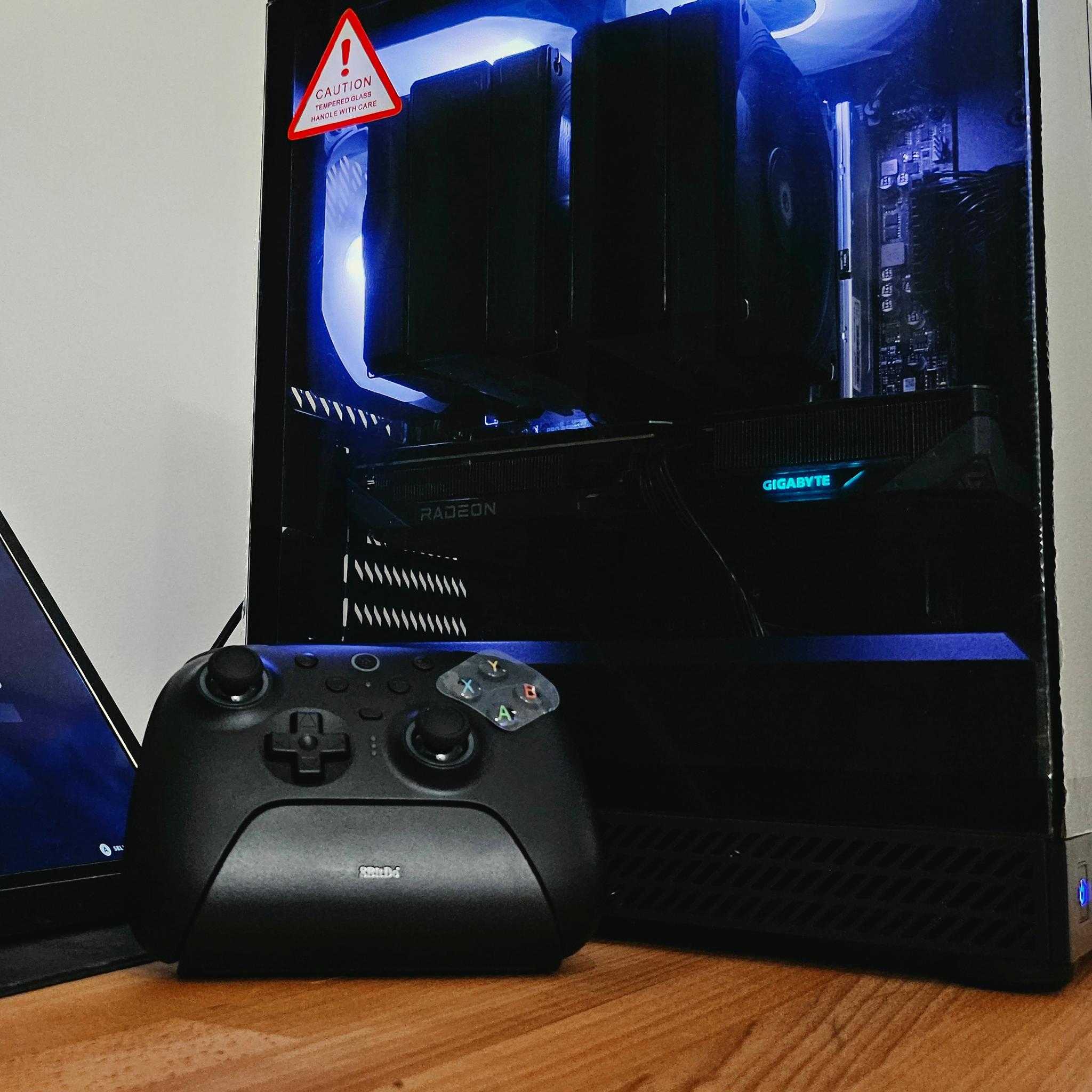 Custom Steam PC | Ryzen 5 5500X3D | 9060 XT 8GB | SteamOS | Controller Included