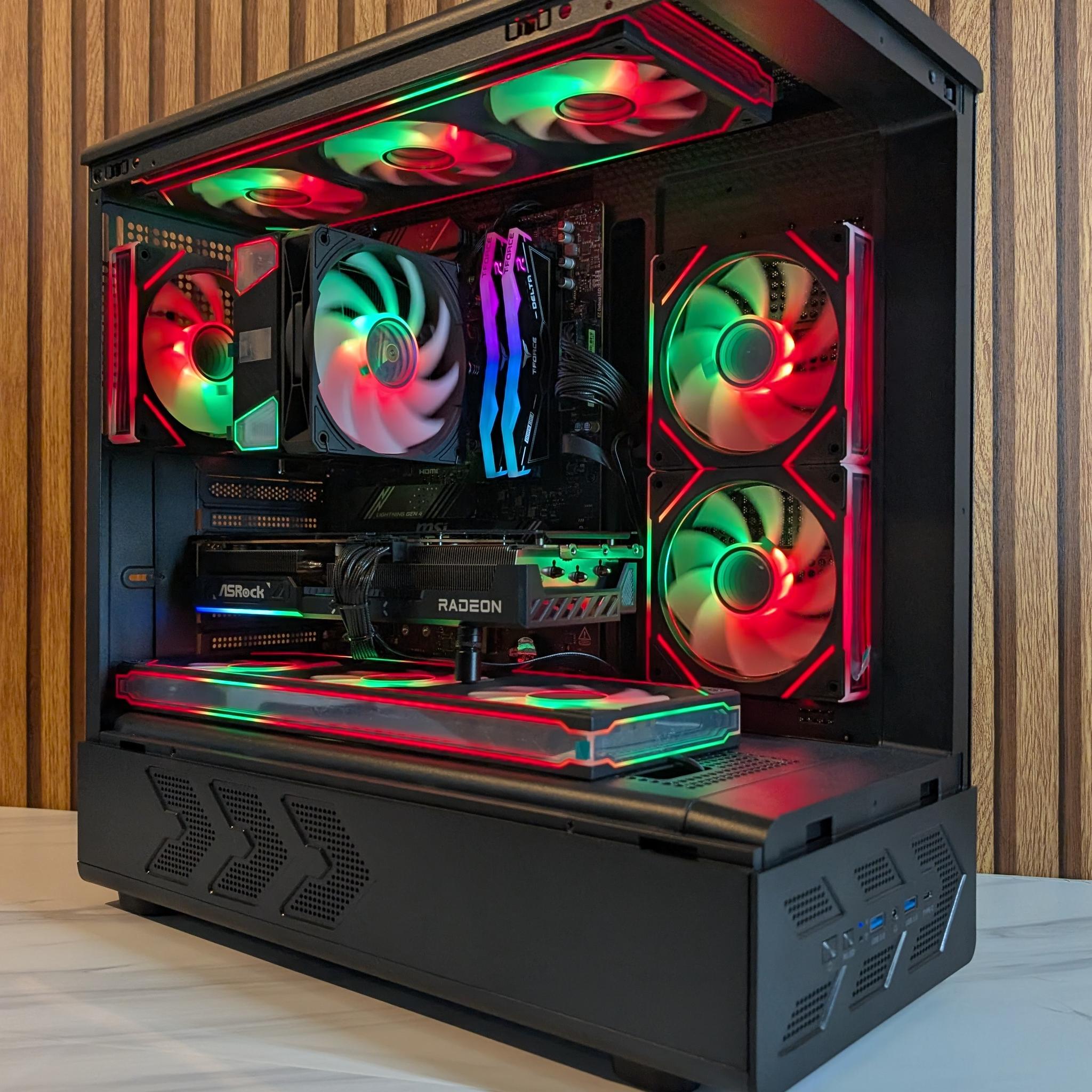9070 16GB | RYZEN 5 7600X | 16GB DDR5 | 1TB NVME | 750W