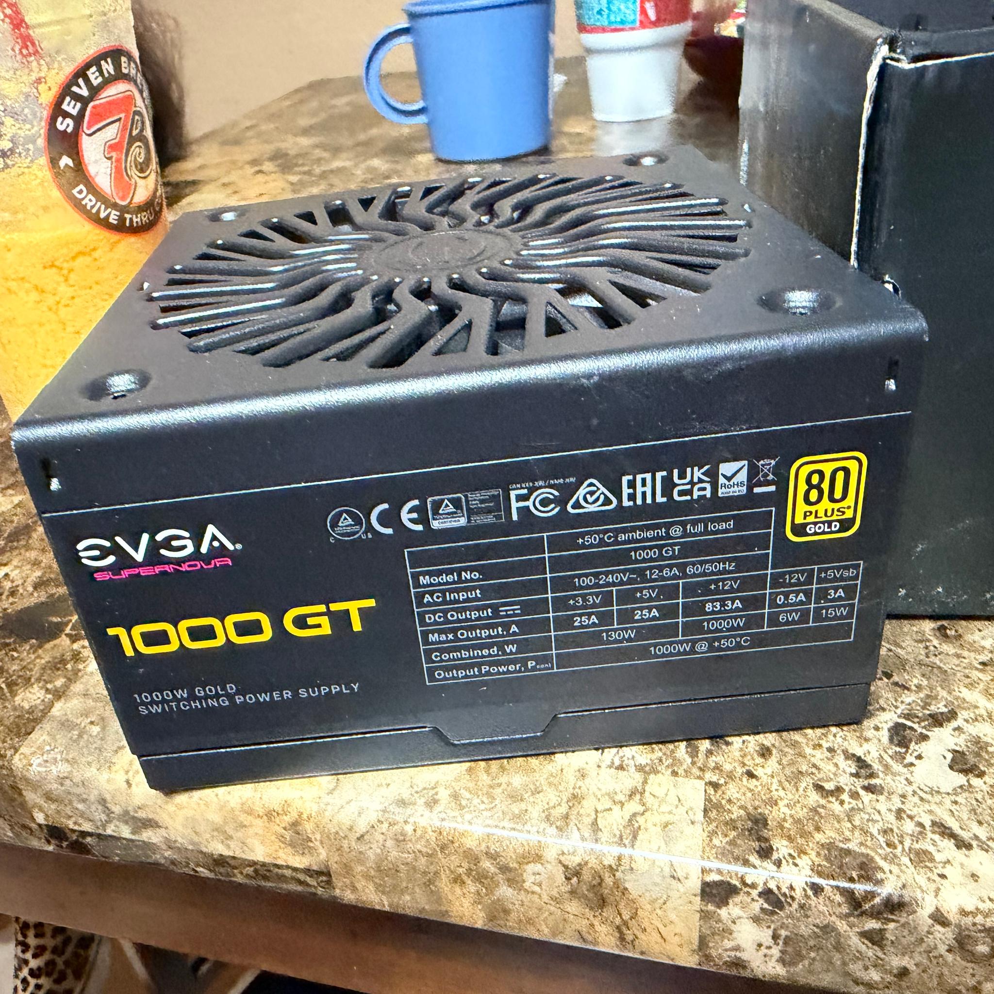 1000W EVGA supernova 80+ Gold