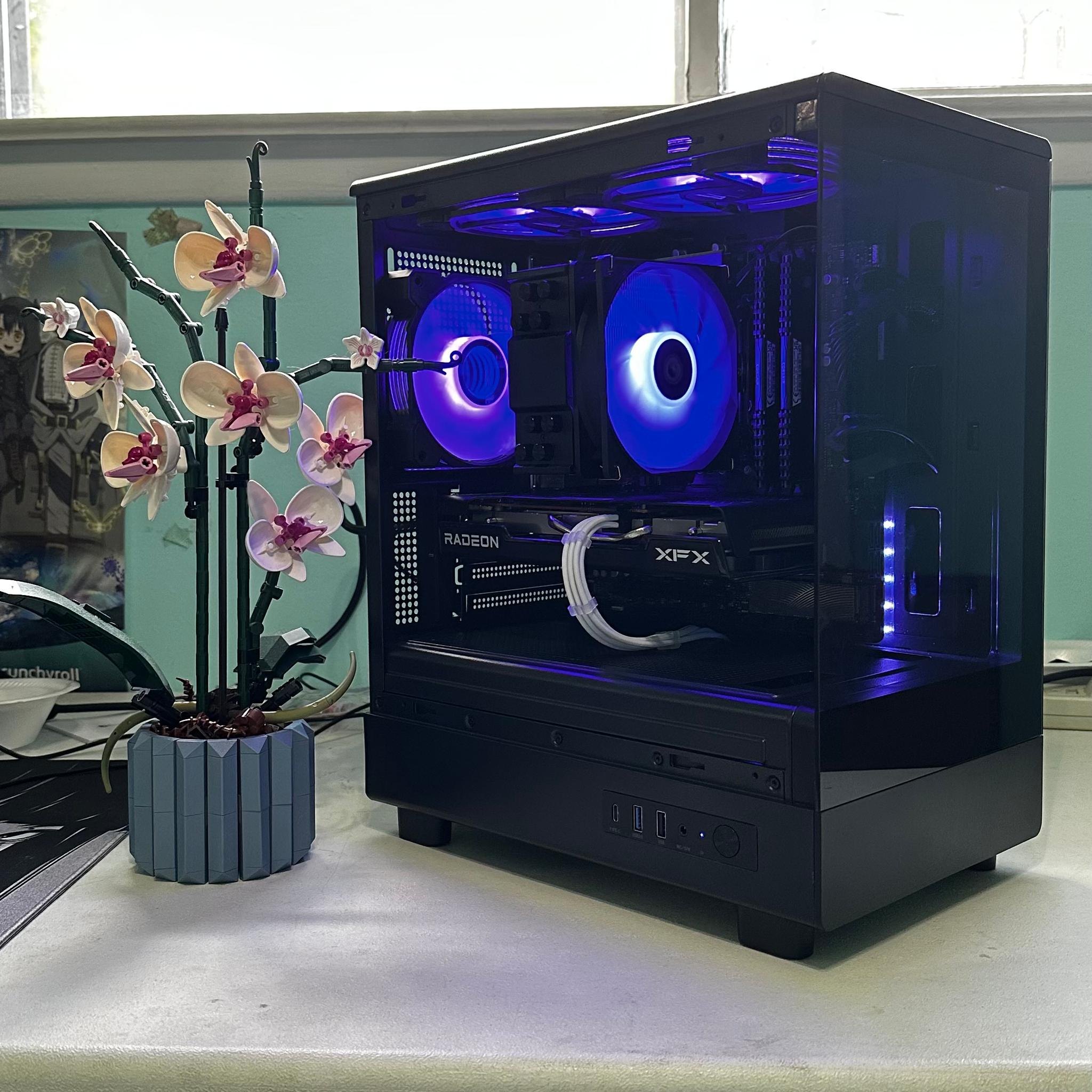 ⏾ TSUKI ⏾ - RX 6500XT | Intel i3 10105f | 500GB NVME | WIFI/BT | W11 - GAMING PC