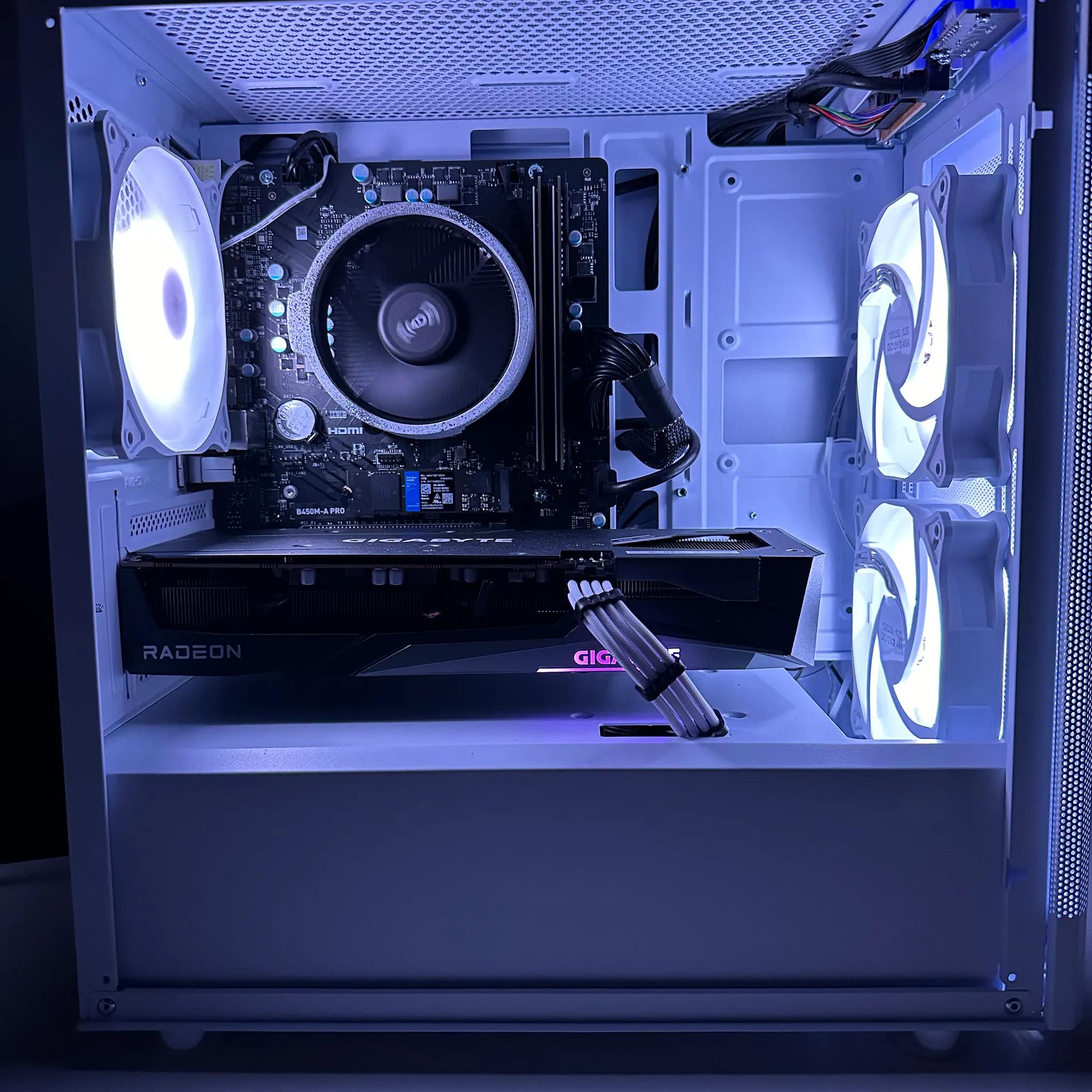 Budget Beast 🌌|Ryzen 5 5500| RX 7600| 16GB DDR4-3600 CL18| 1TB SSD | Win10