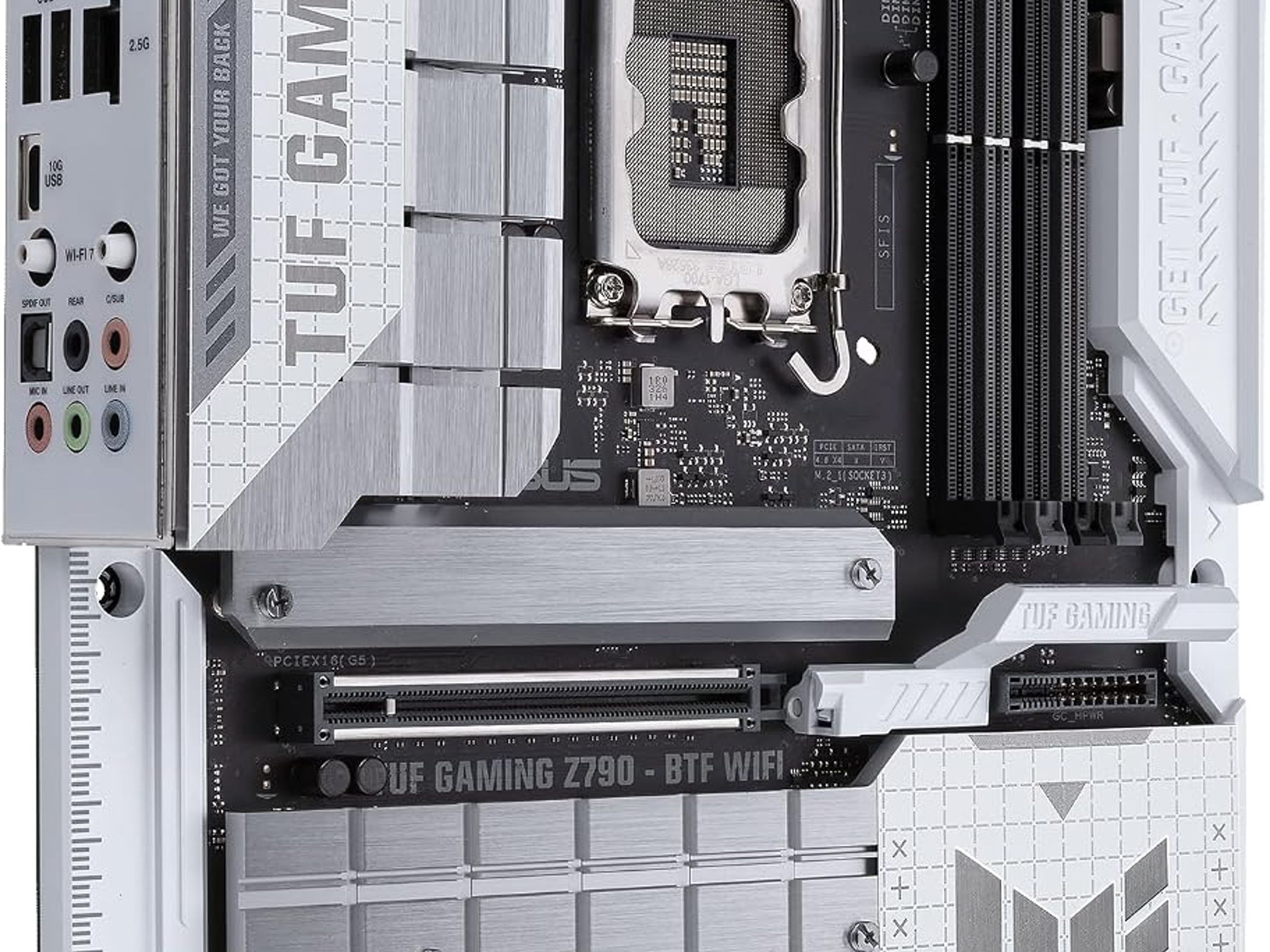 ASUS TUF Gaming Z790-BTF WiFi 7 Intel Z790 (LGA 1700) ATX Desktop Motherboard