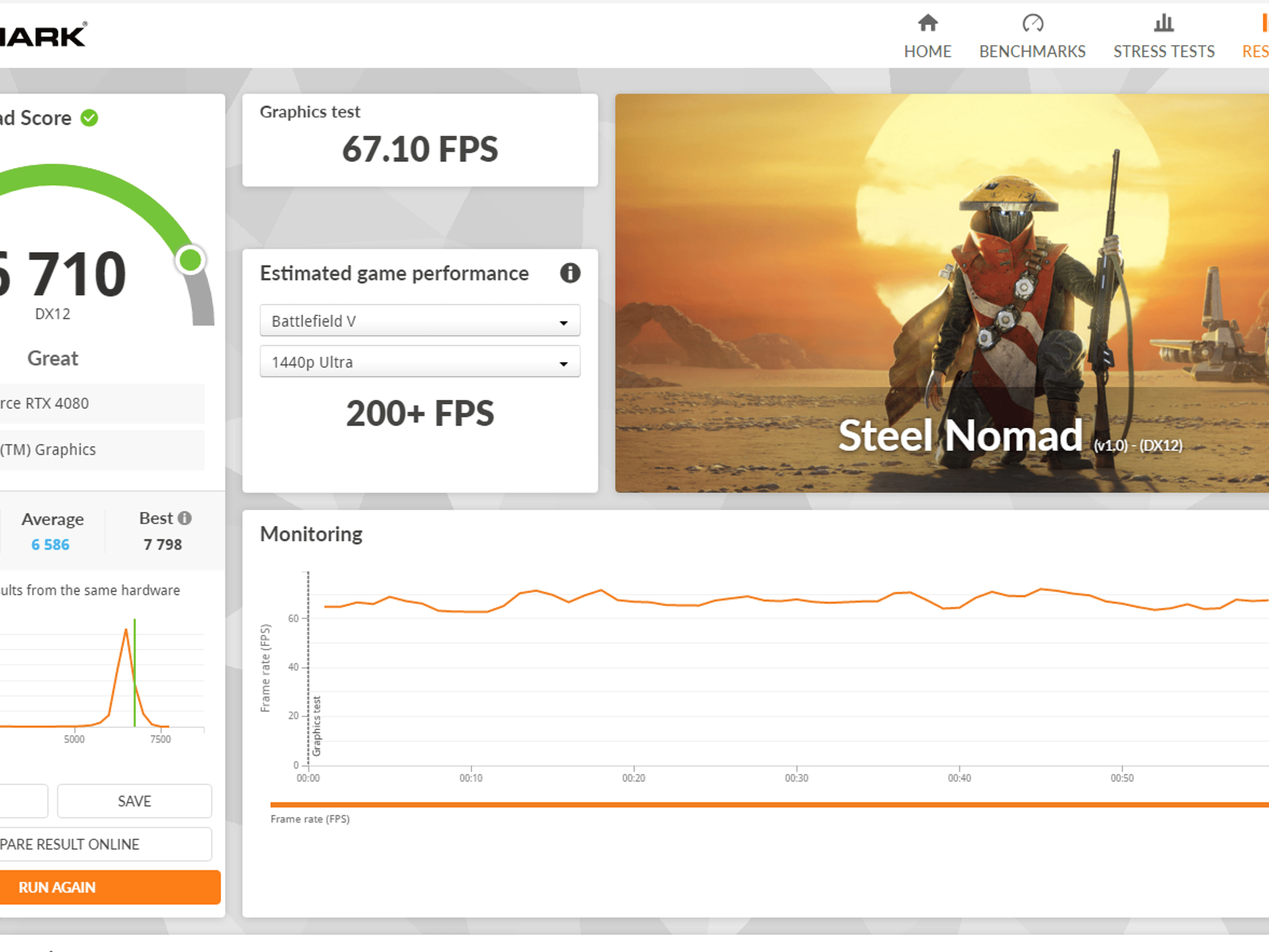 Gigabyte GAMING OC GeForce RTX 4080 with RGB Fans