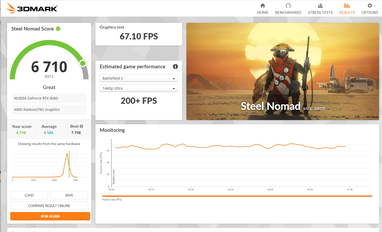 Gigabyte GAMING OC GeForce RTX 4080 with RGB Fans